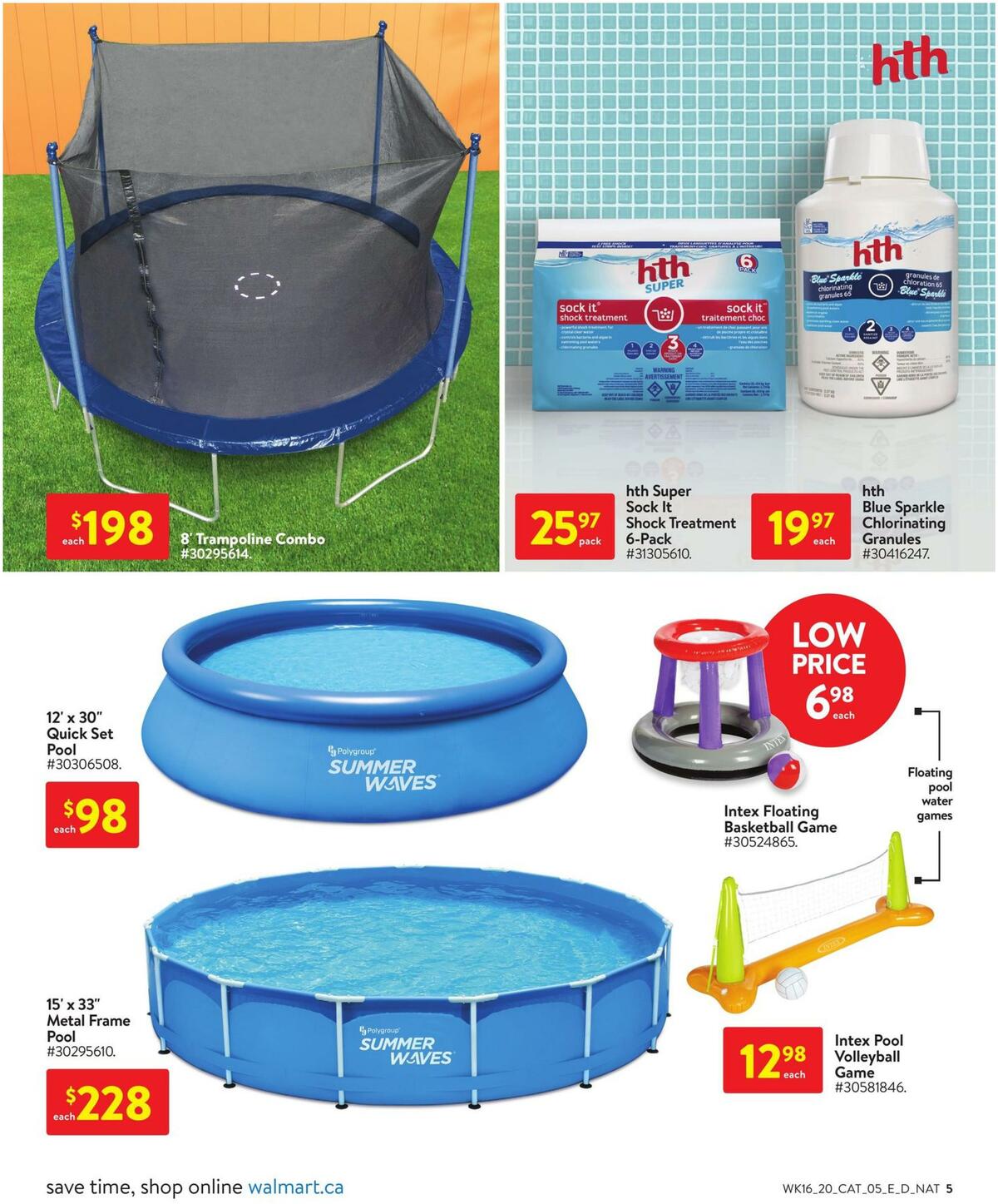 Walmart Summer Flyer from May 14