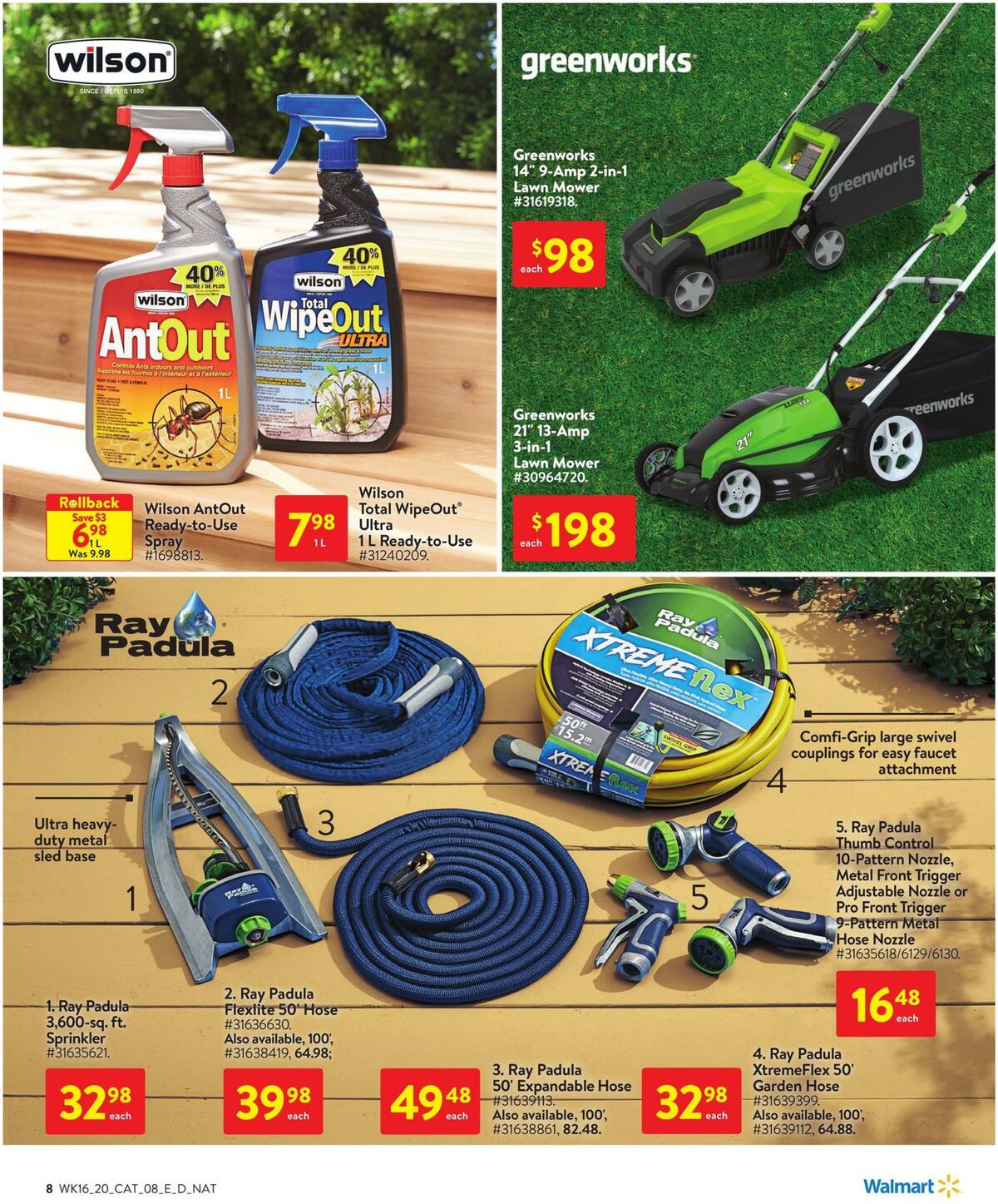 Walmart Summer Flyer from May 14