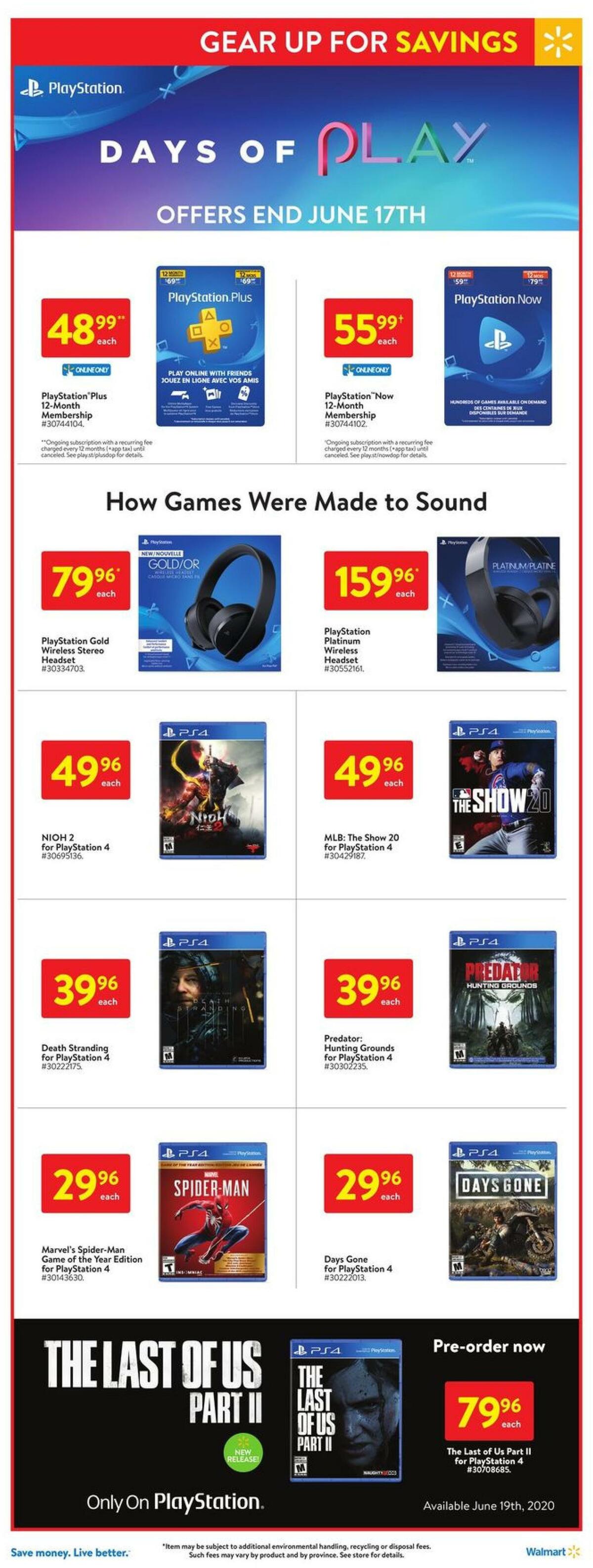 Walmart Flyer from June 4