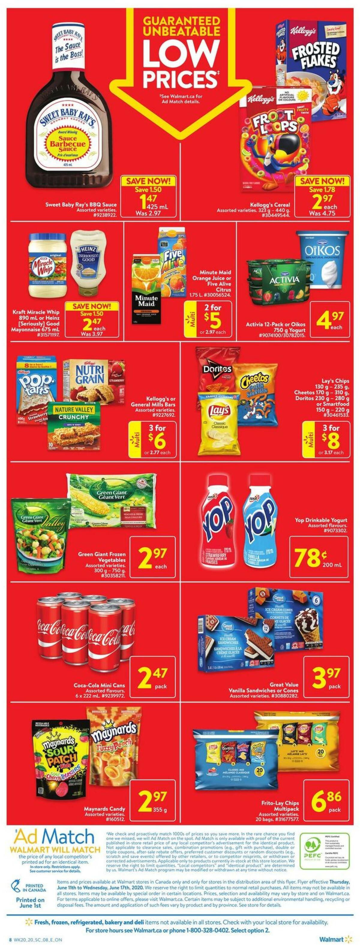 Walmart Flyer from June 11