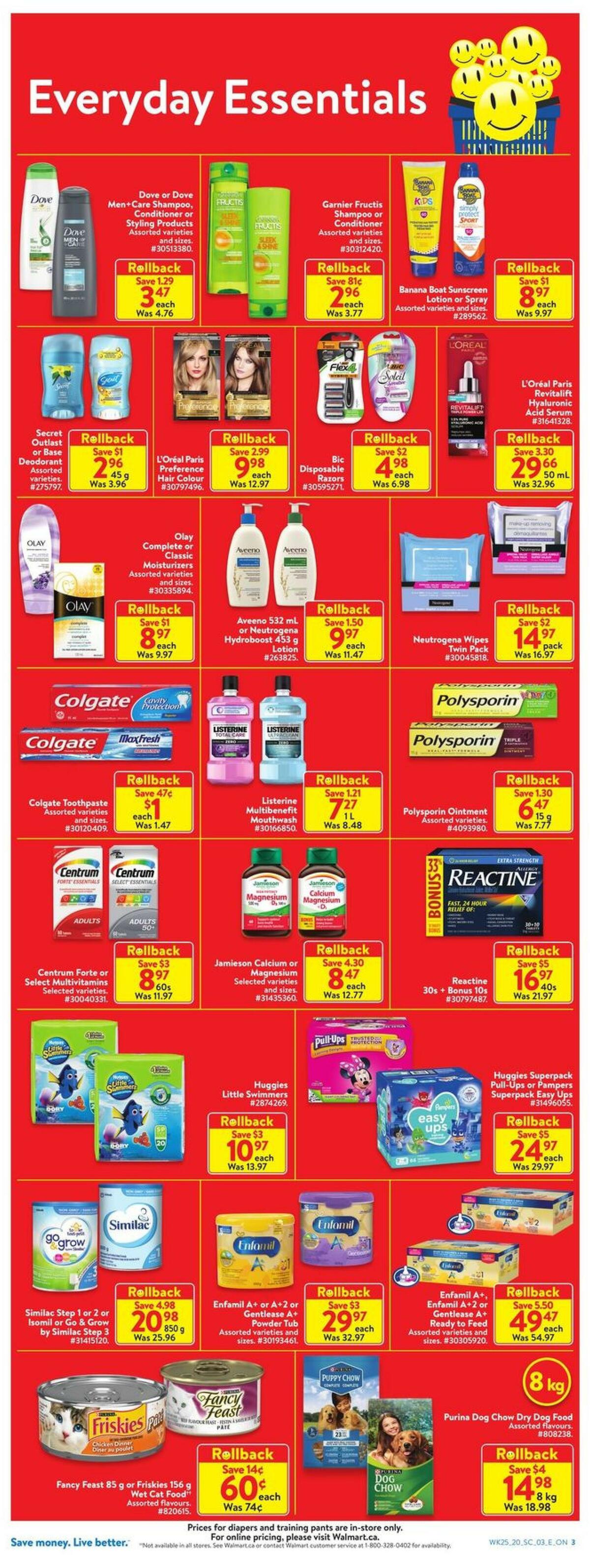 Walmart Flyer from July 16