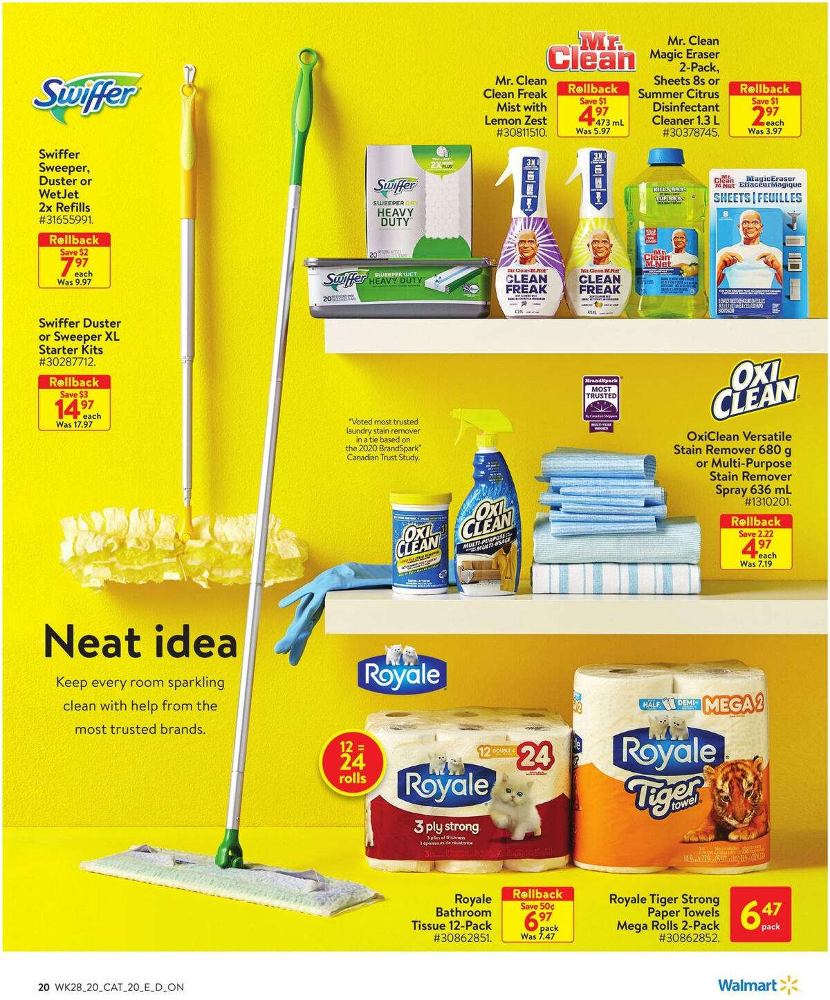 Walmart School Flyer from August 6