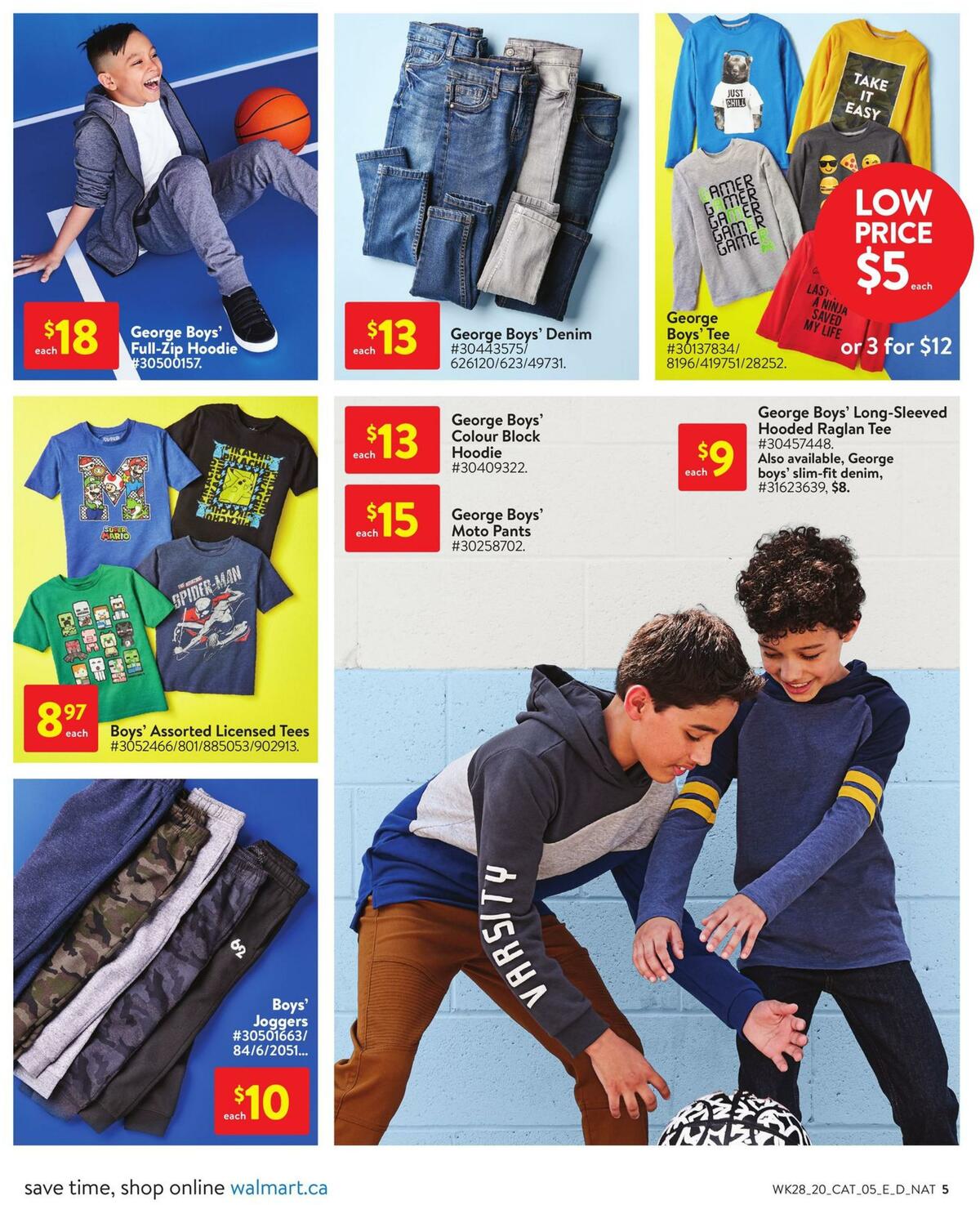 Walmart School Flyer from August 6