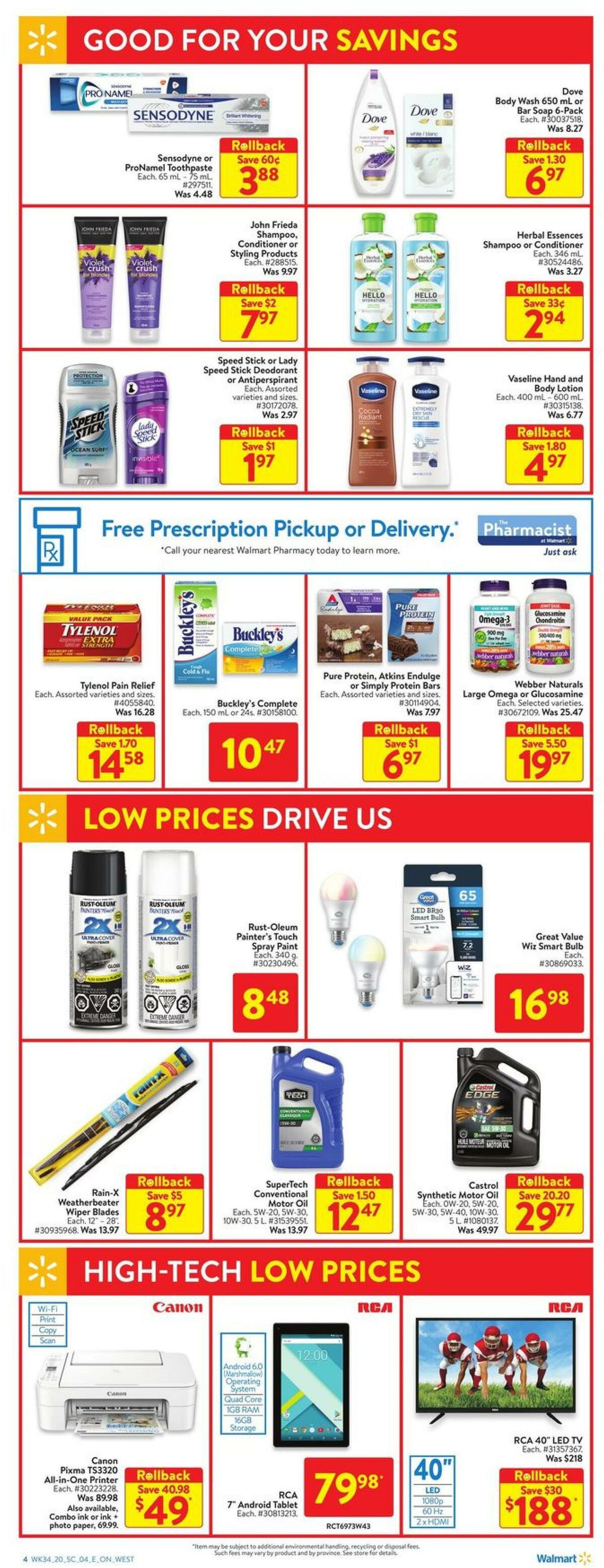 Walmart Flyer from September 17