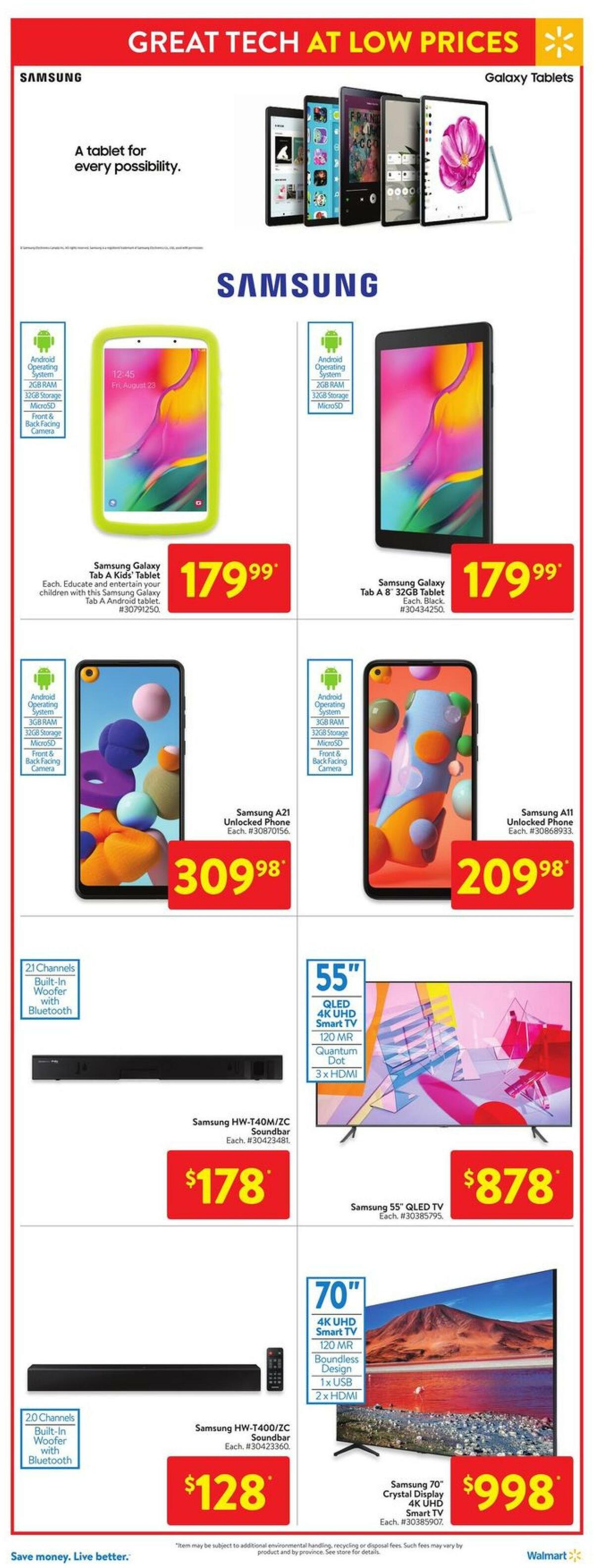 Walmart Flyer from October 15