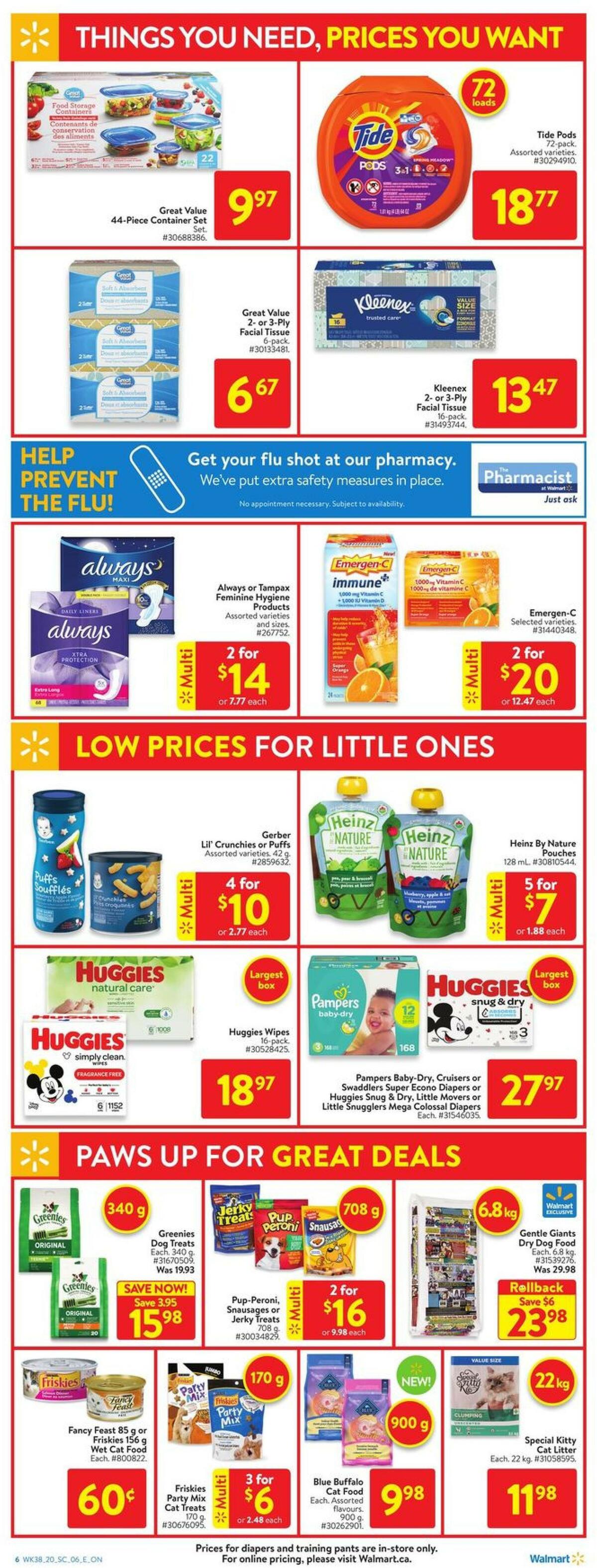 Walmart Flyer from October 15