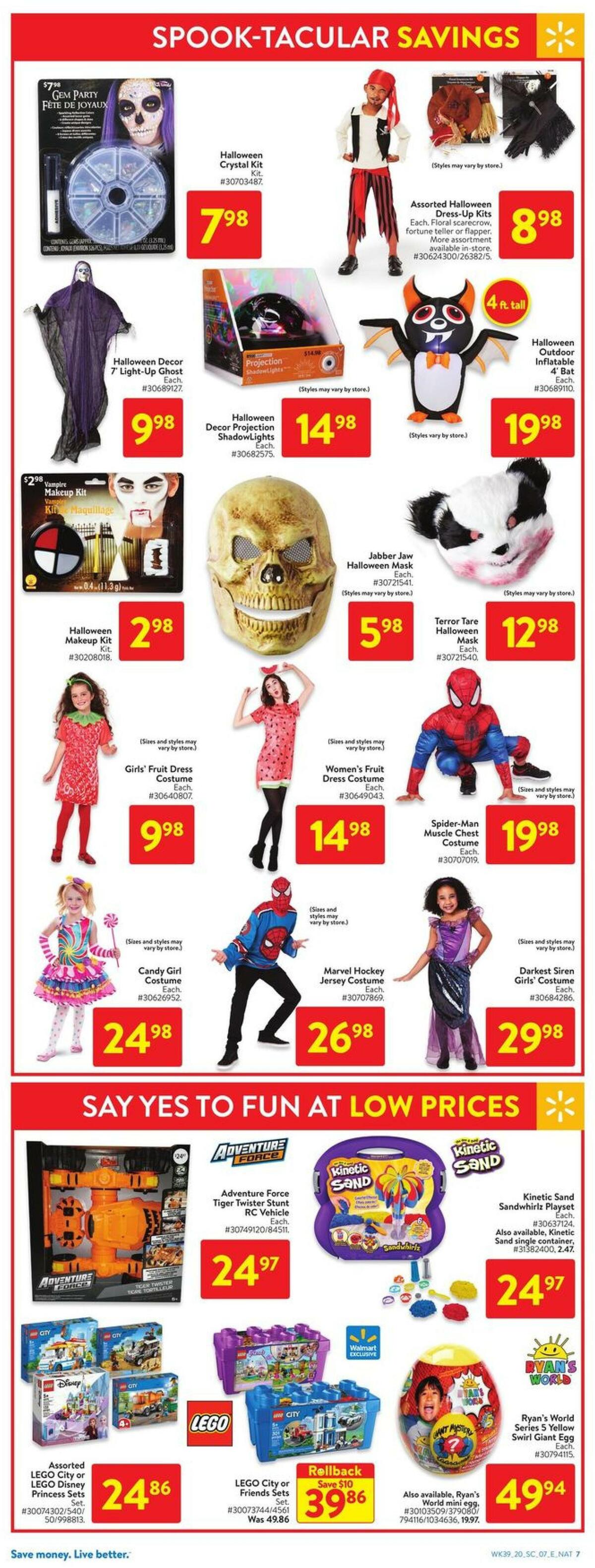 Walmart Flyer from October 22