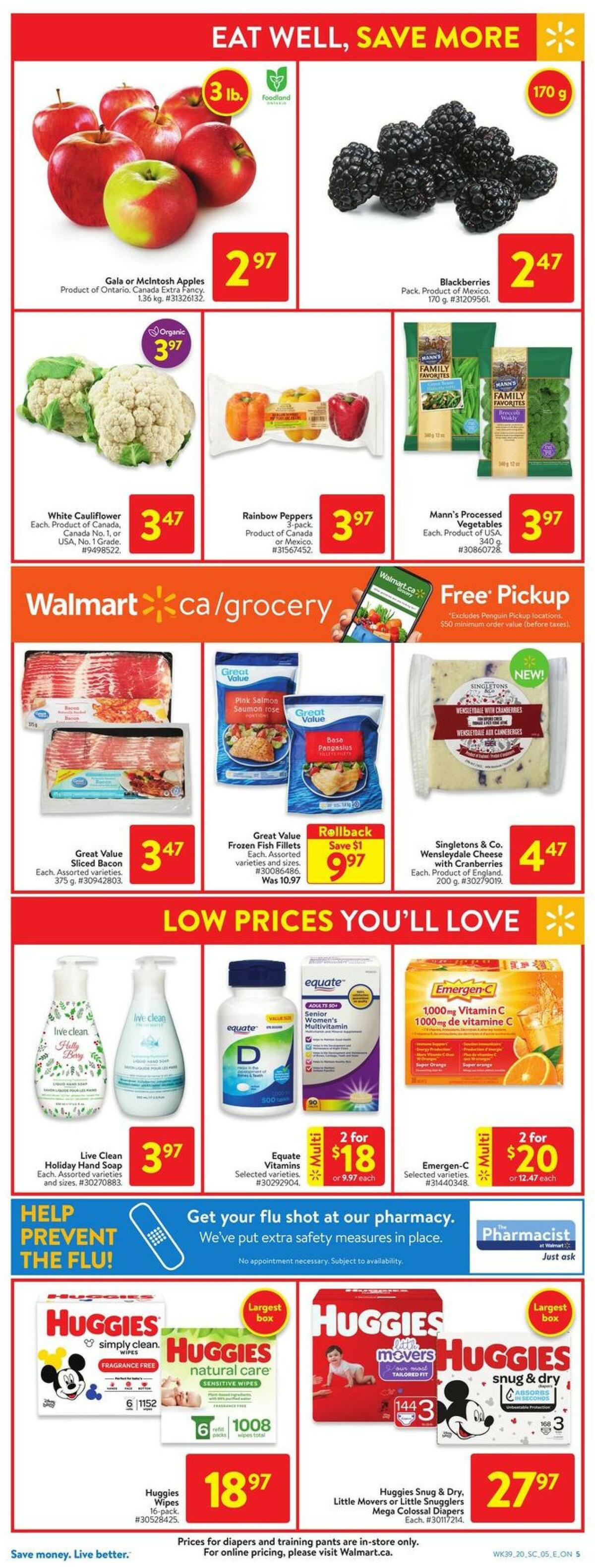 Walmart Flyer from October 22