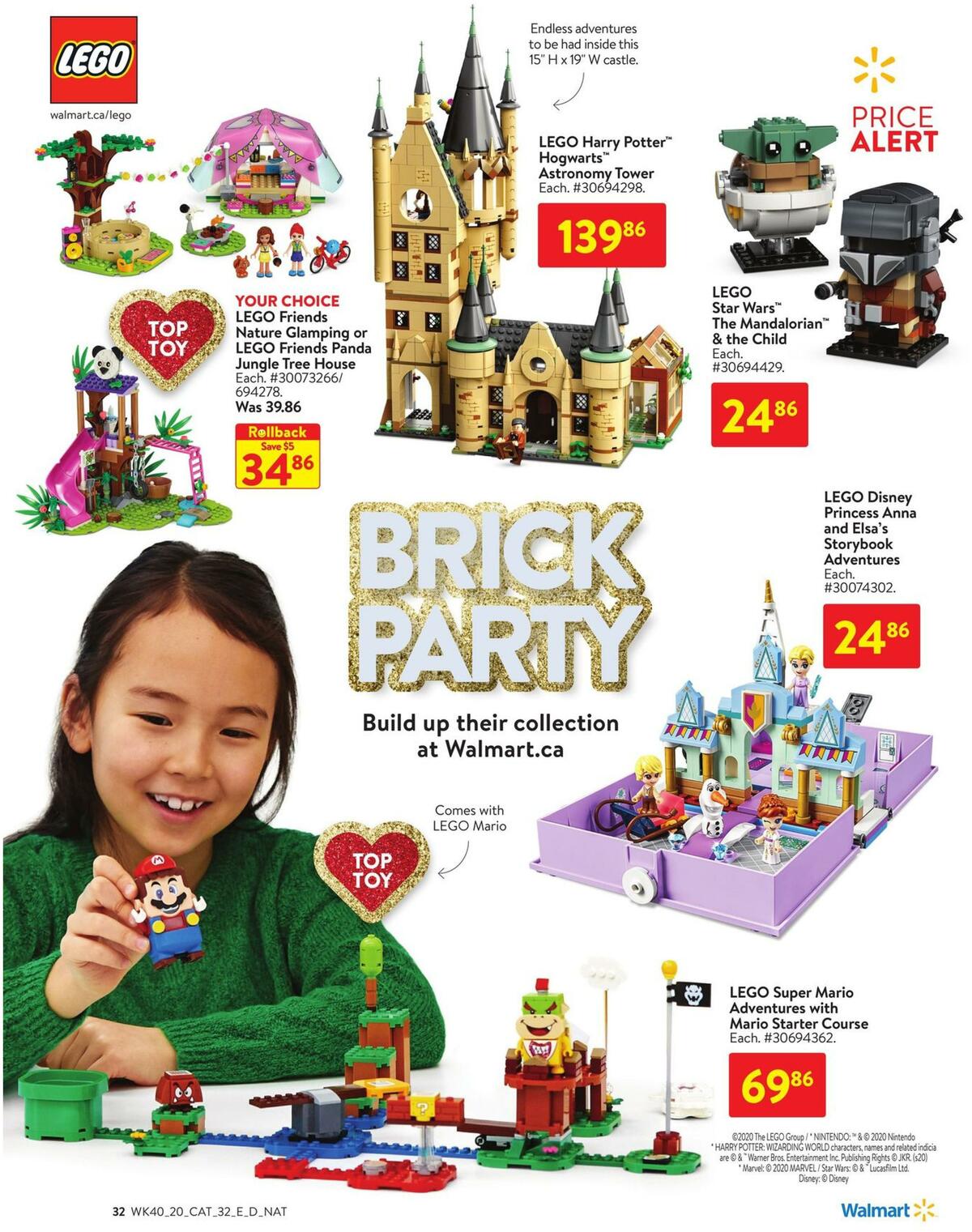 Walmart Toy Shop Flyer from October 29