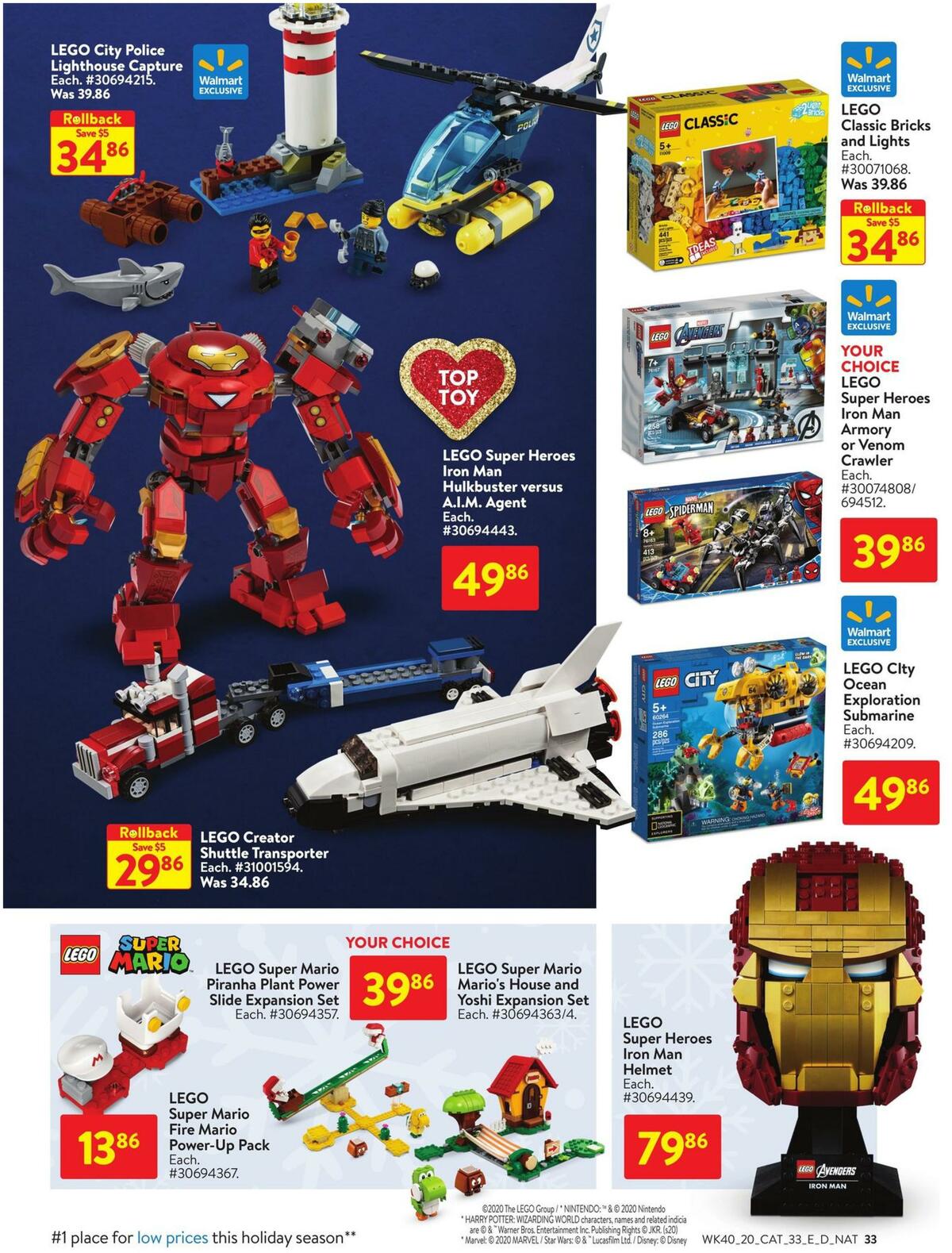 Walmart Toy Shop Flyer from October 29