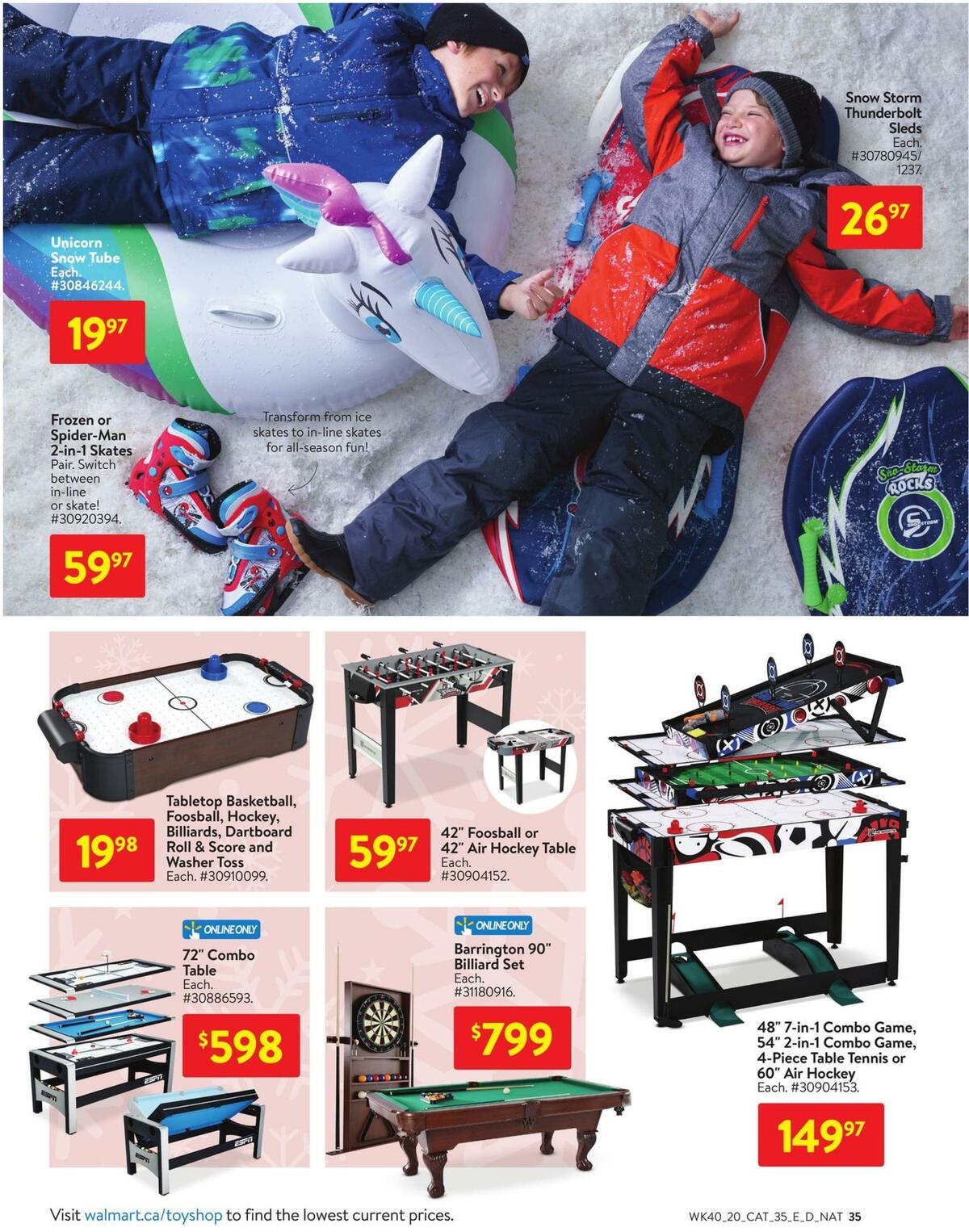 Walmart Toy Shop Flyer from October 29