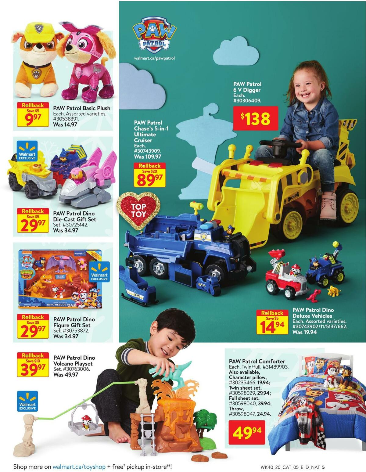 Walmart Toy Shop Flyer from October 29