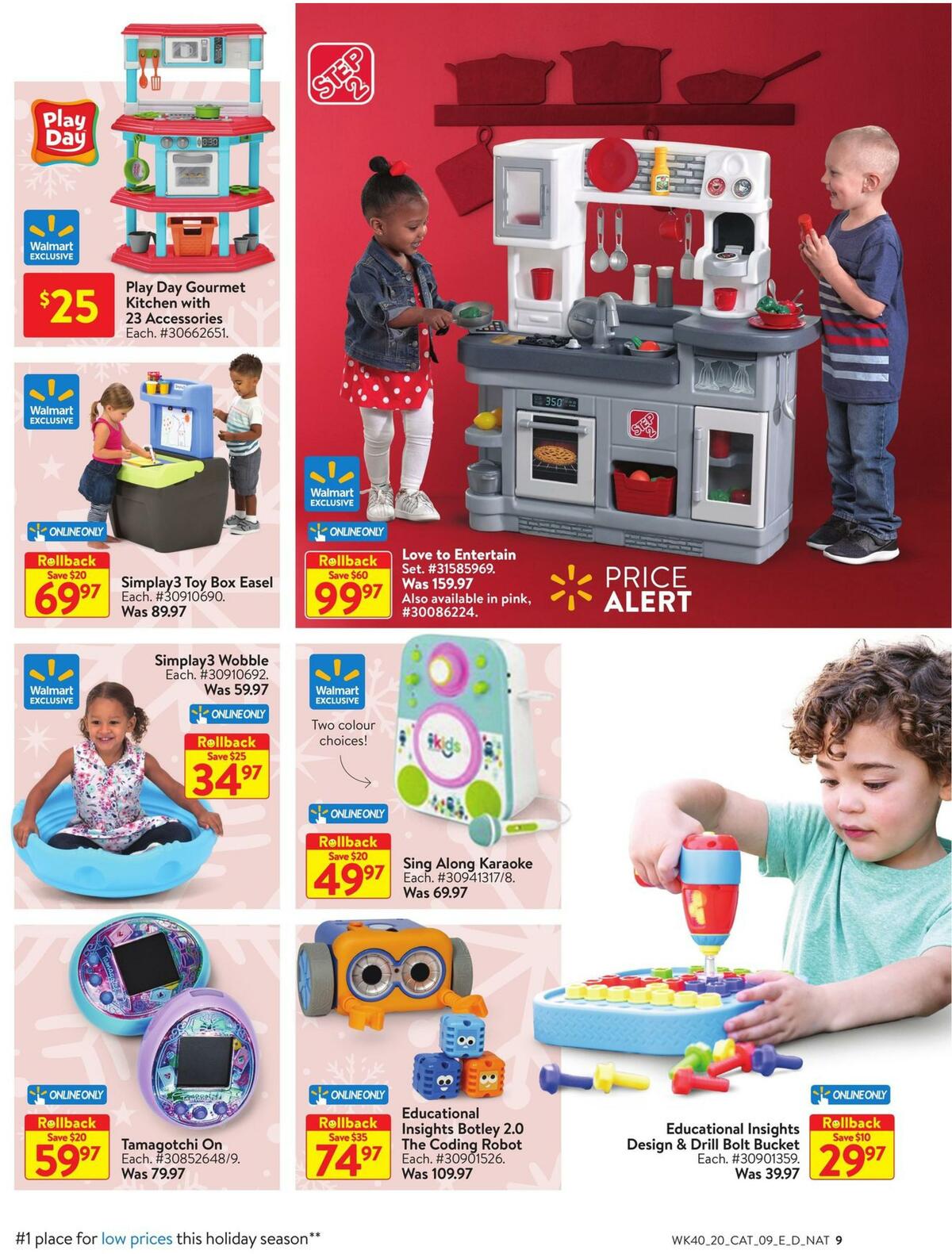 Walmart Toy Shop Flyer from October 29