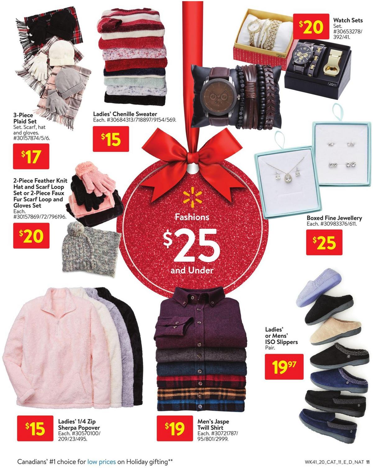 Walmart Holiday Flyer from November 5