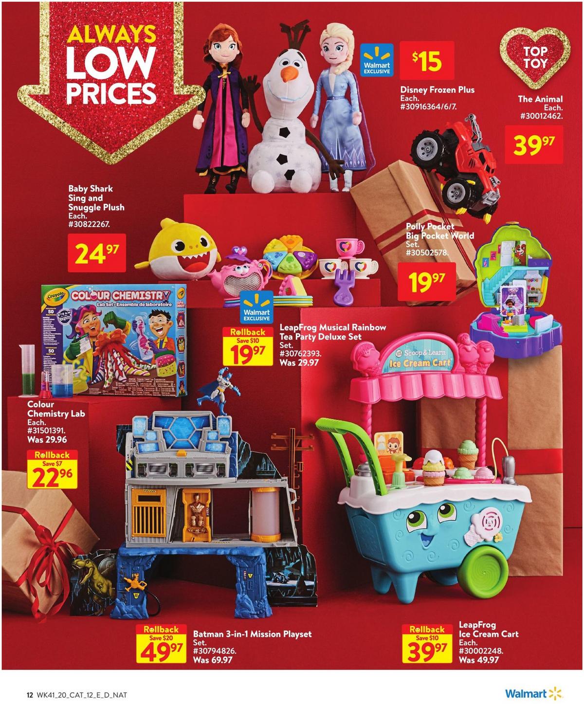 Walmart Holiday Flyer from November 5