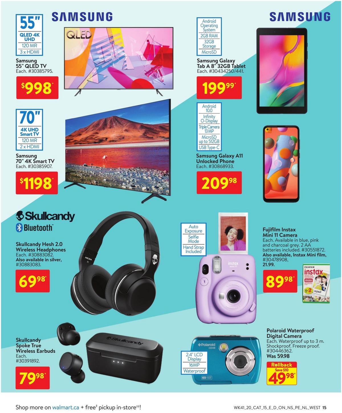 Walmart Holiday Flyer from November 5