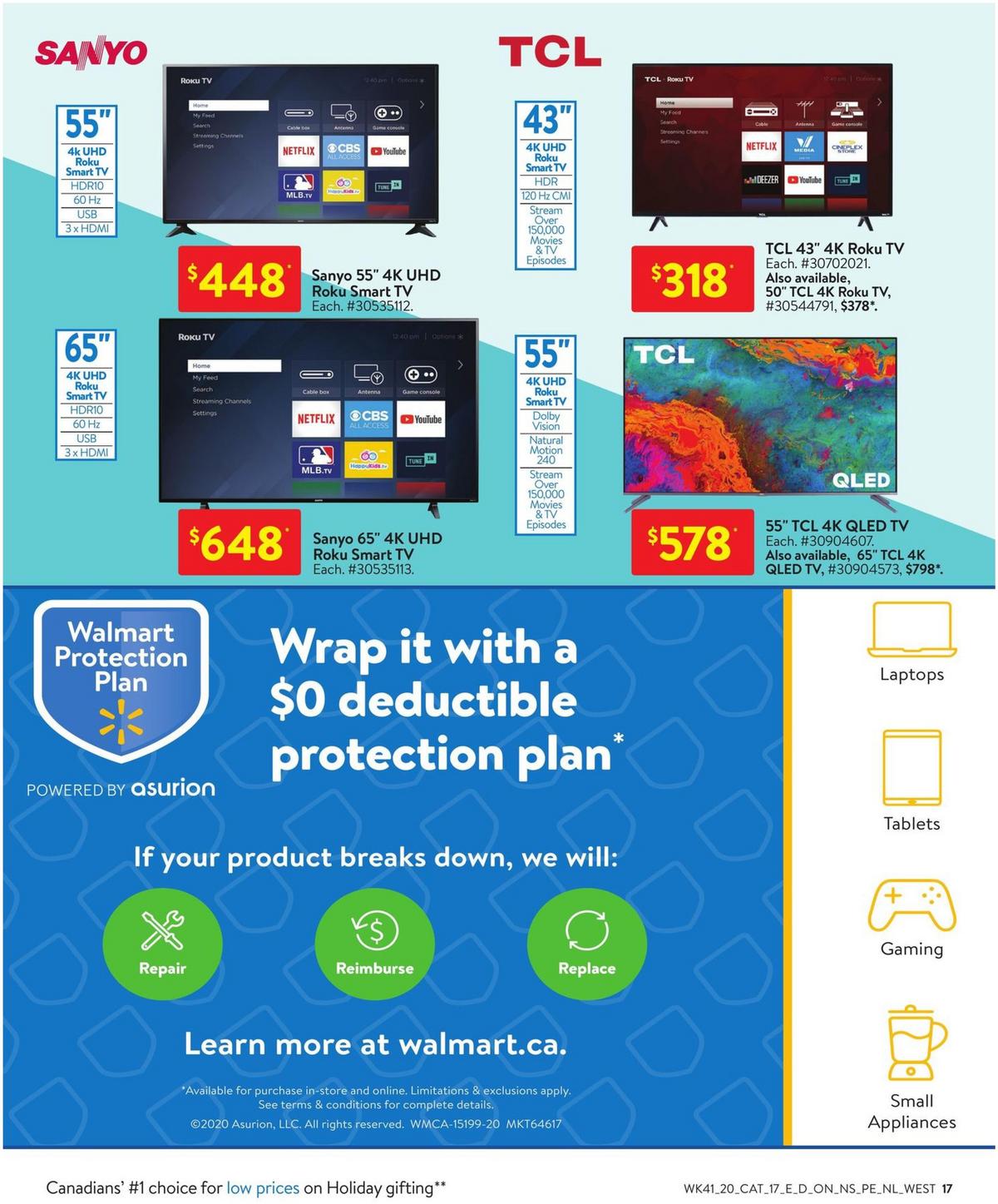 Walmart Holiday Flyer from November 5