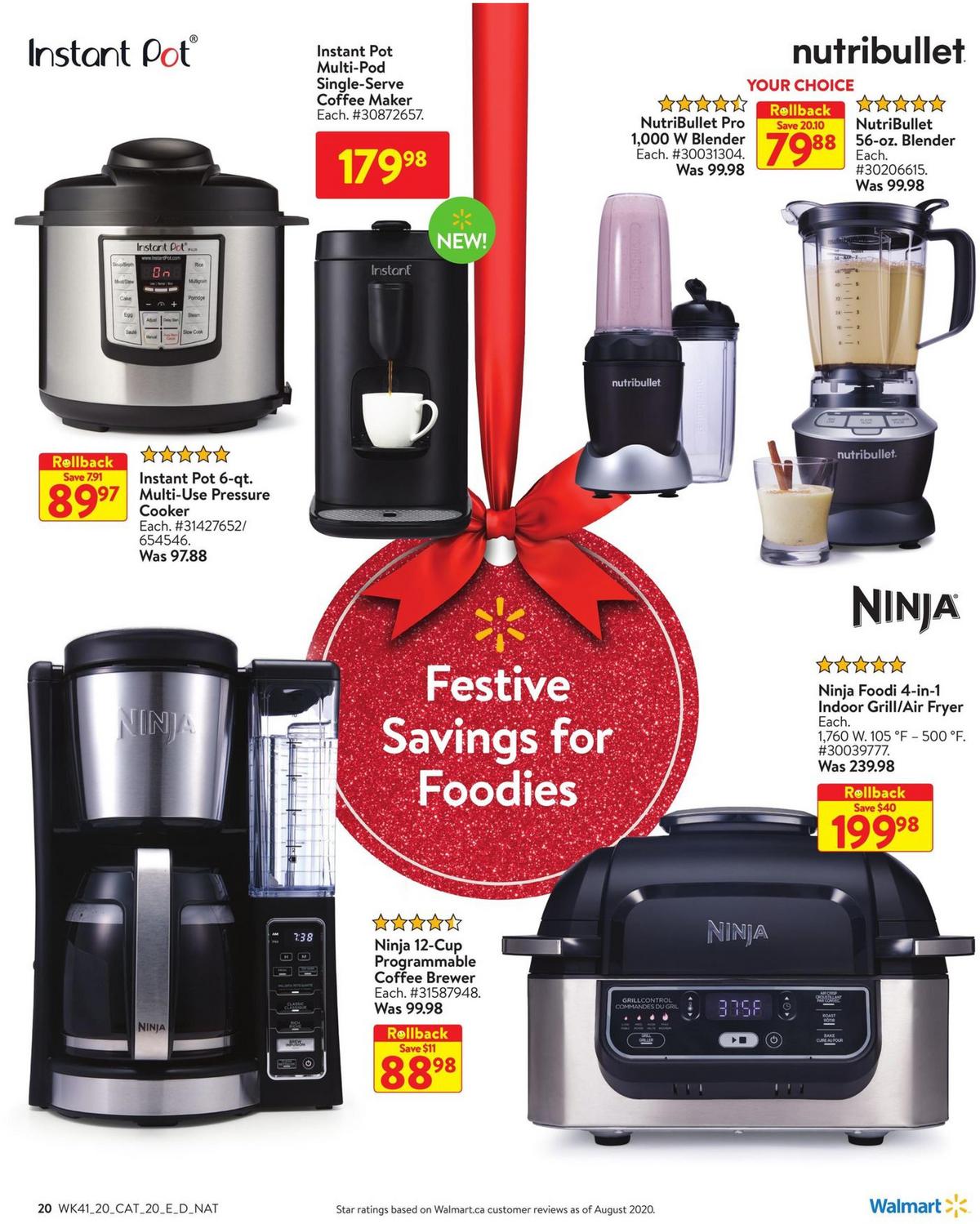 Walmart Holiday Flyer from November 5