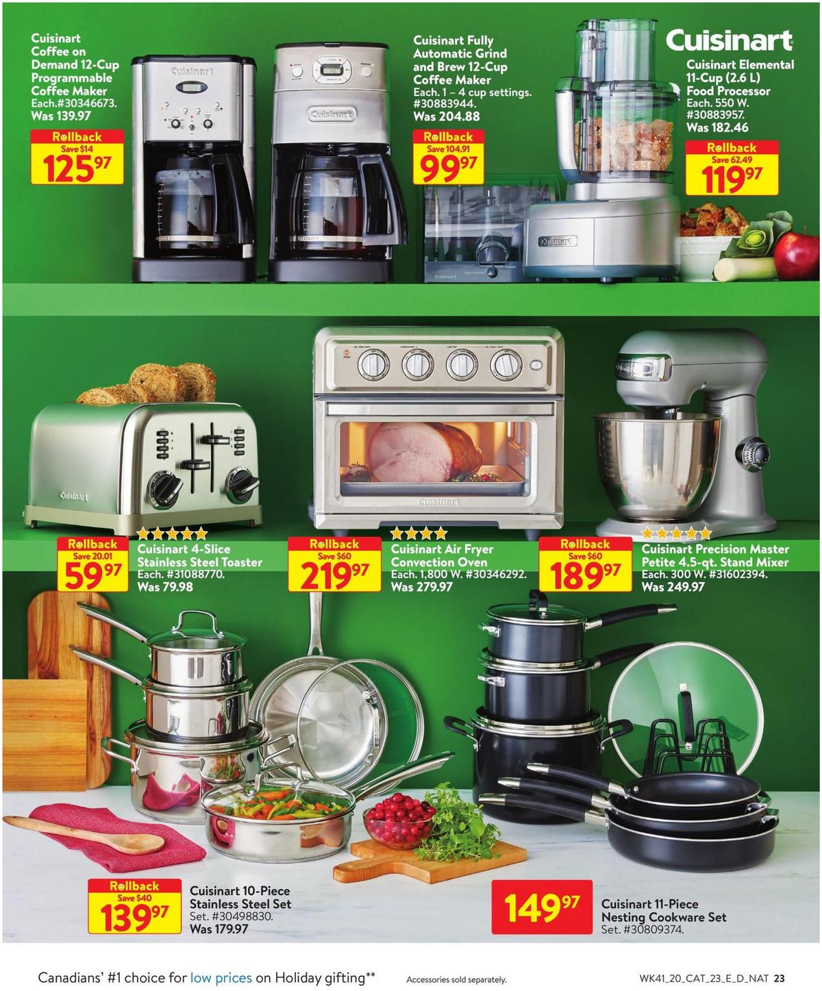 Walmart Holiday Flyer from November 5