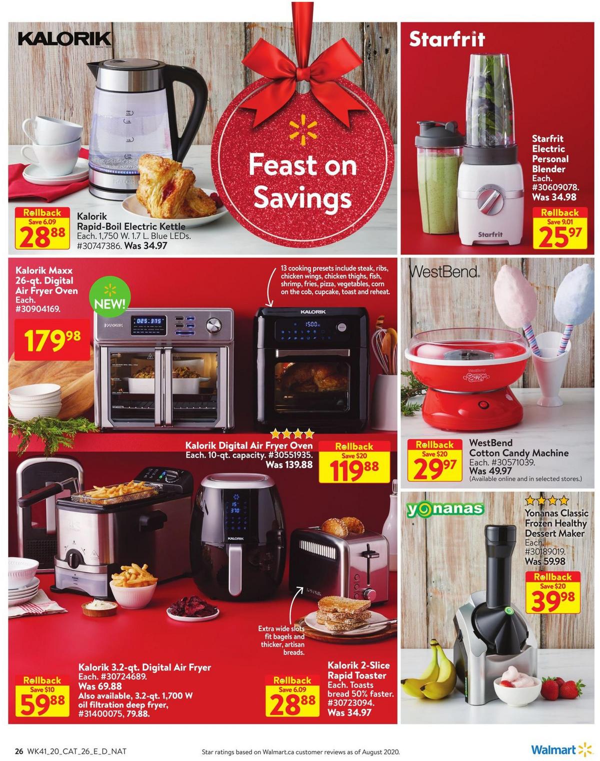 Walmart Holiday Flyer from November 5