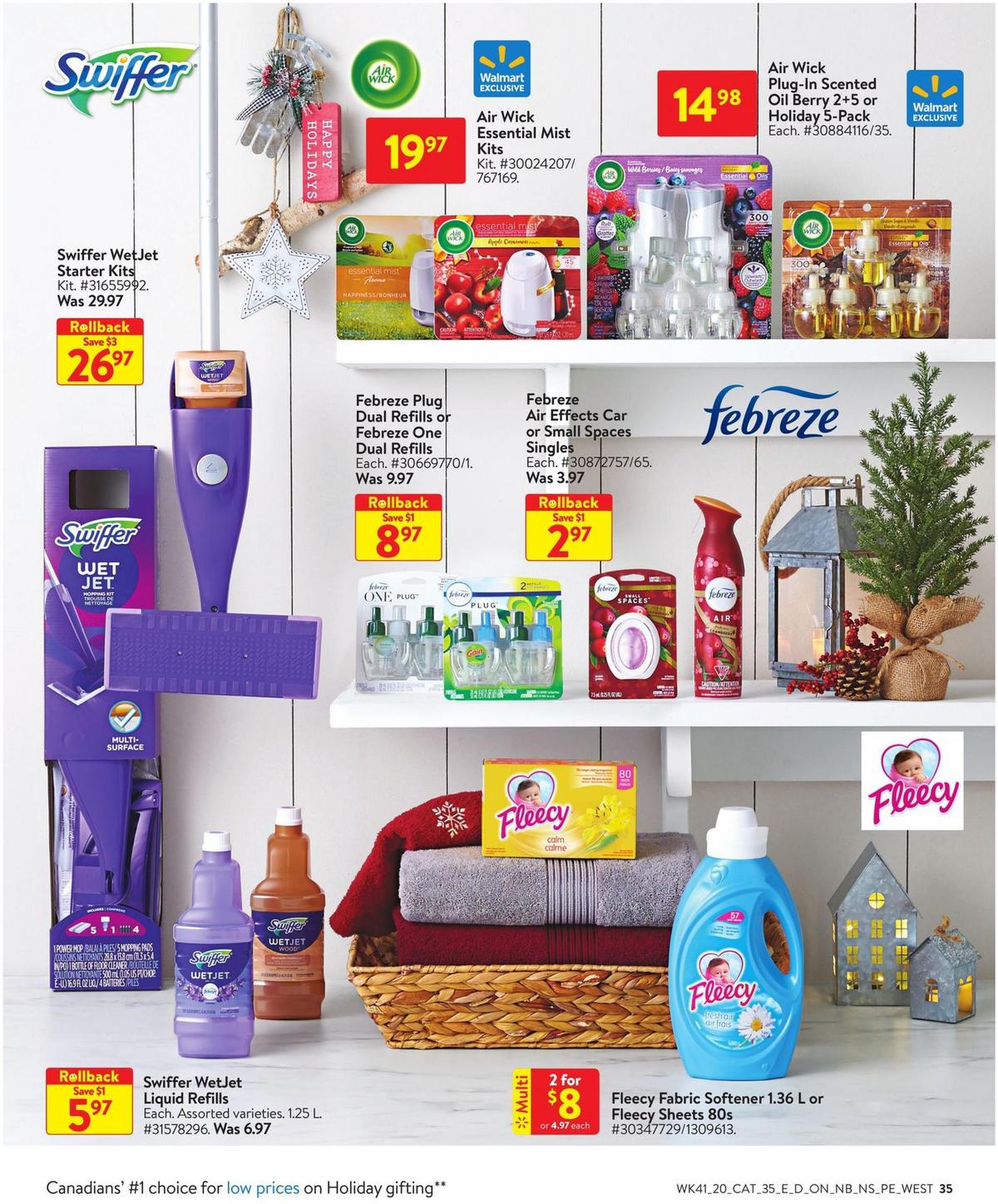 Walmart Holiday Flyer from November 5