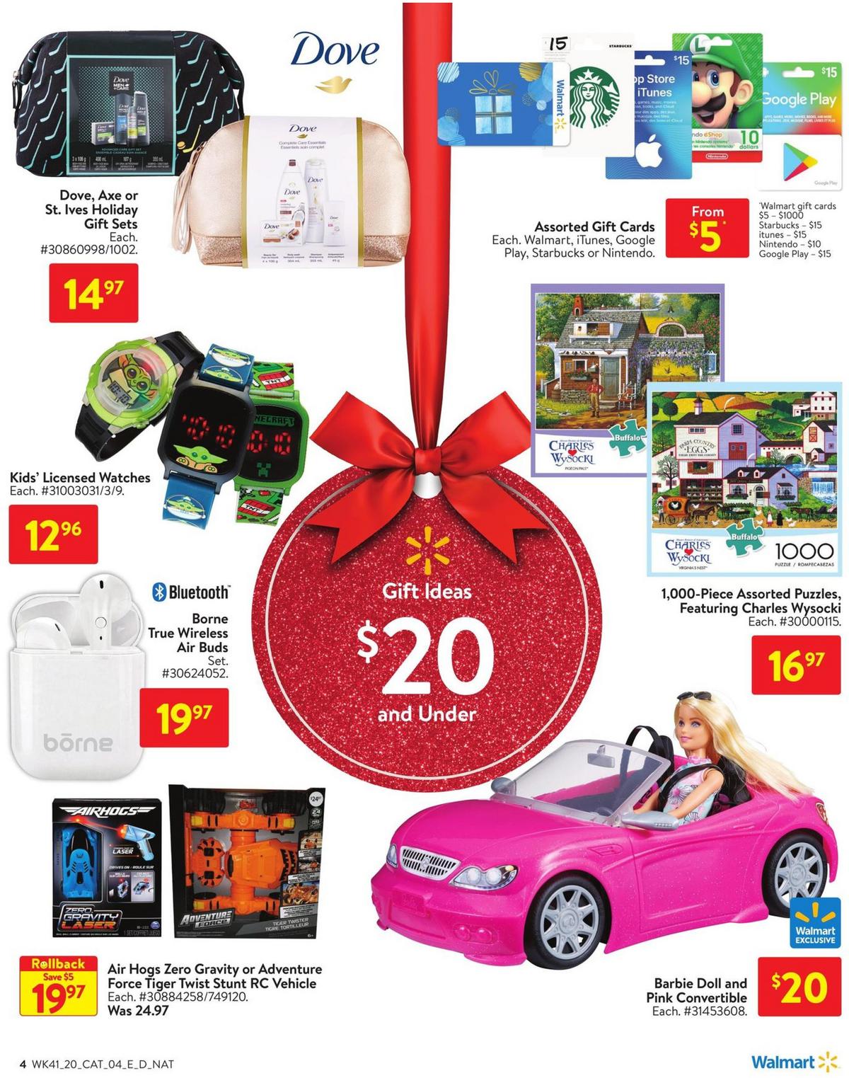 Walmart Holiday Flyer from November 5