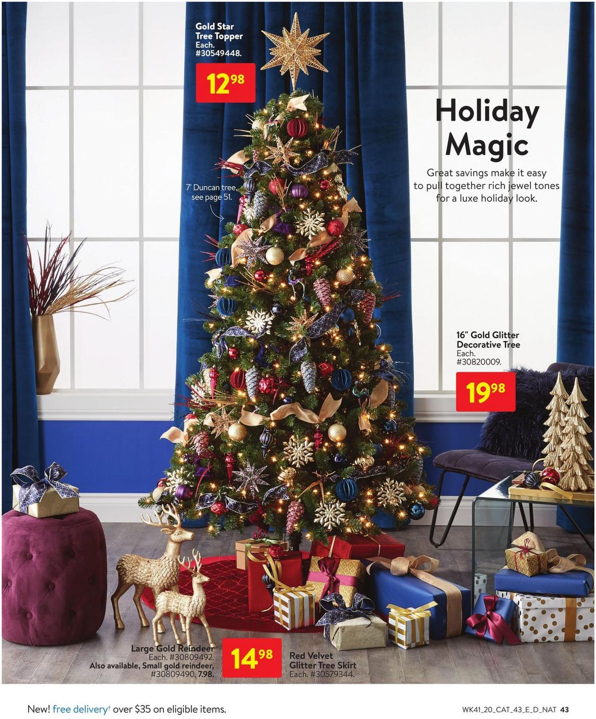 Walmart Holiday Flyer from November 5