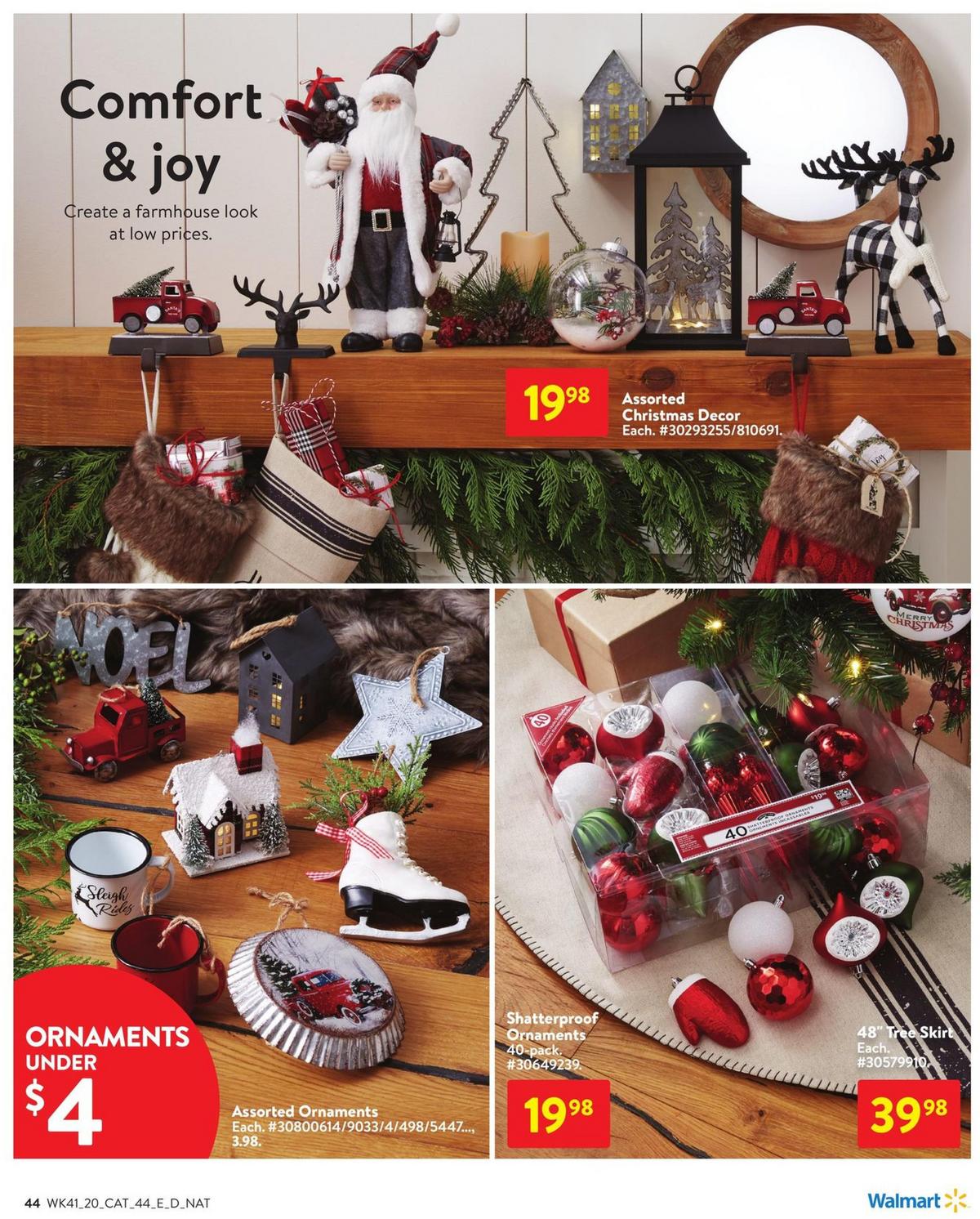 Walmart Holiday Flyer from November 5