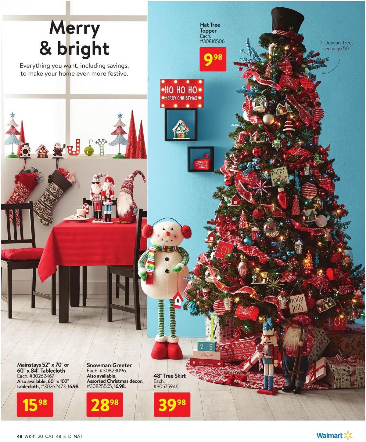 Walmart Holiday Flyer from November 5