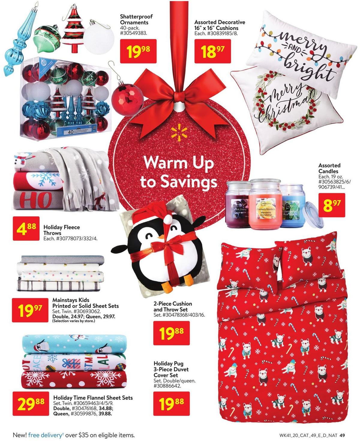 Walmart Holiday Flyer from November 5