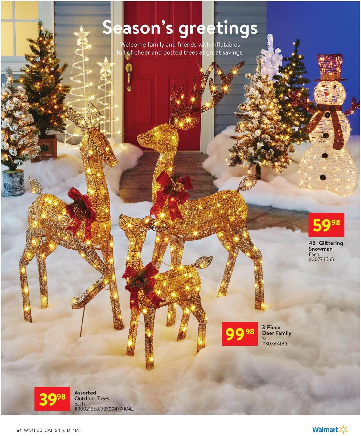 Walmart Holiday Flyer from November 5