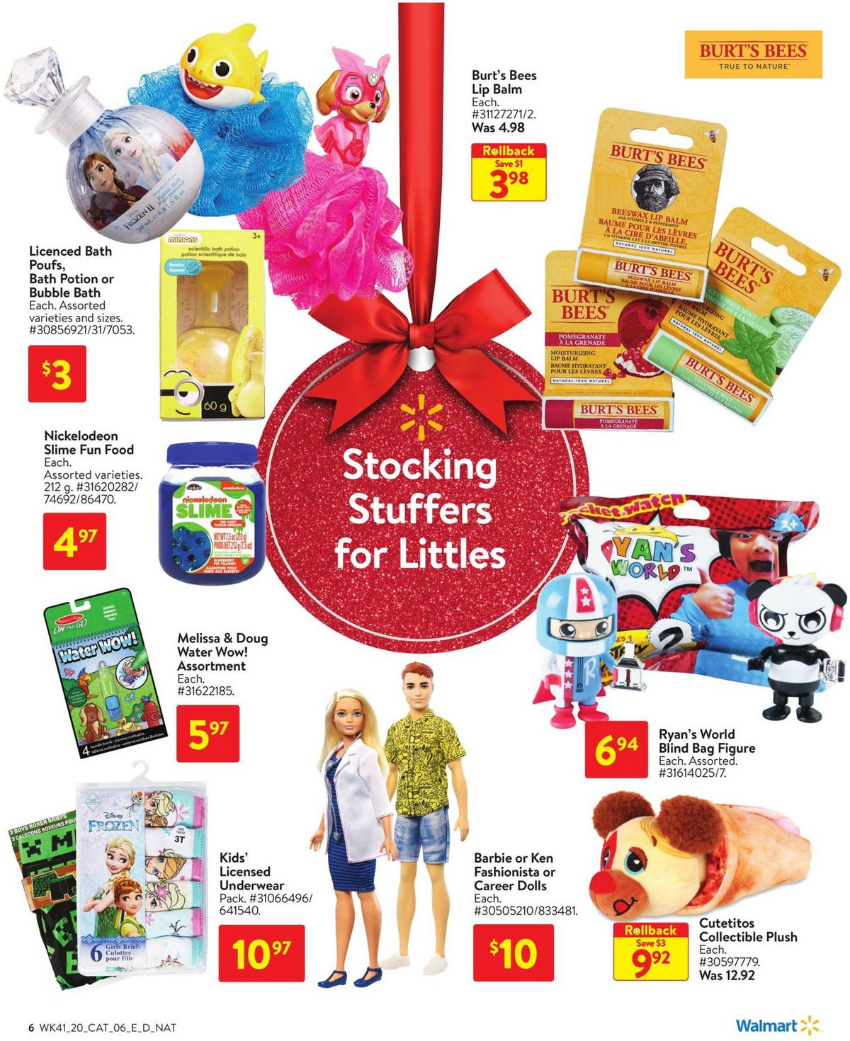 Walmart Holiday Flyer from November 5