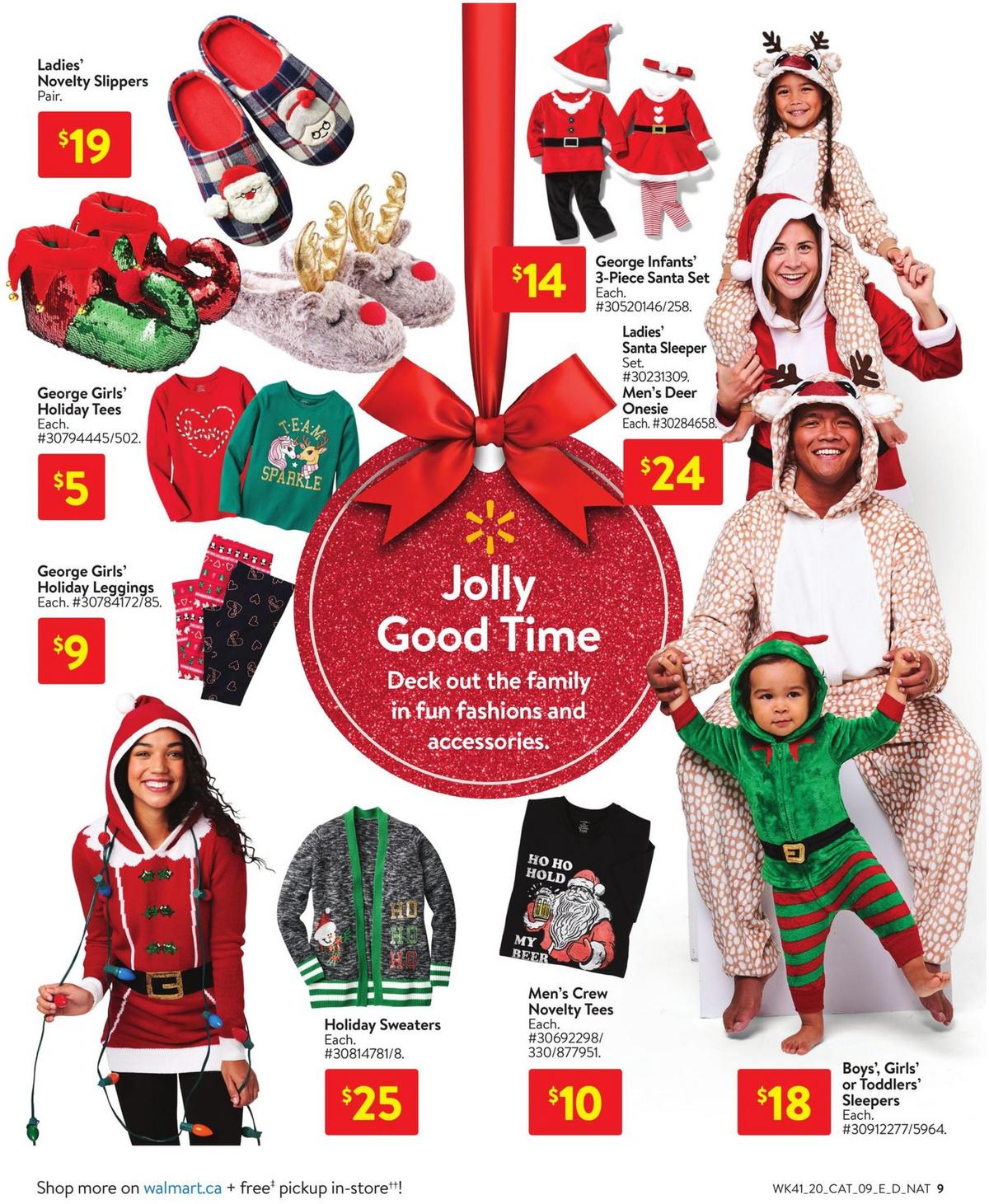 Walmart Holiday Flyer from November 5