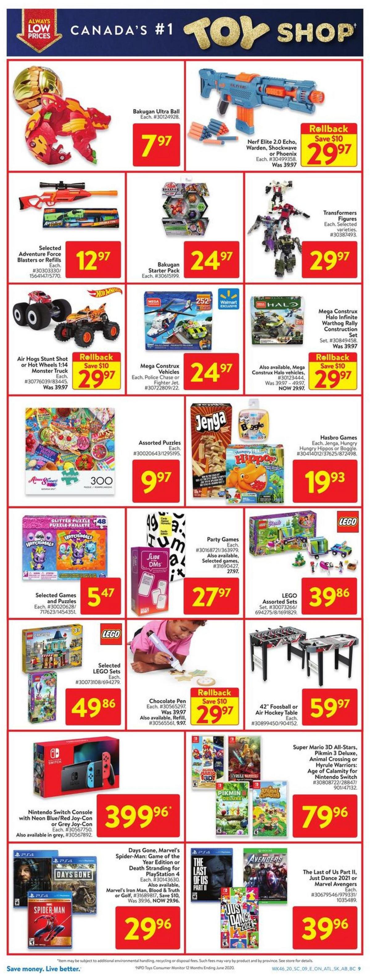 Walmart Flyer from December 10