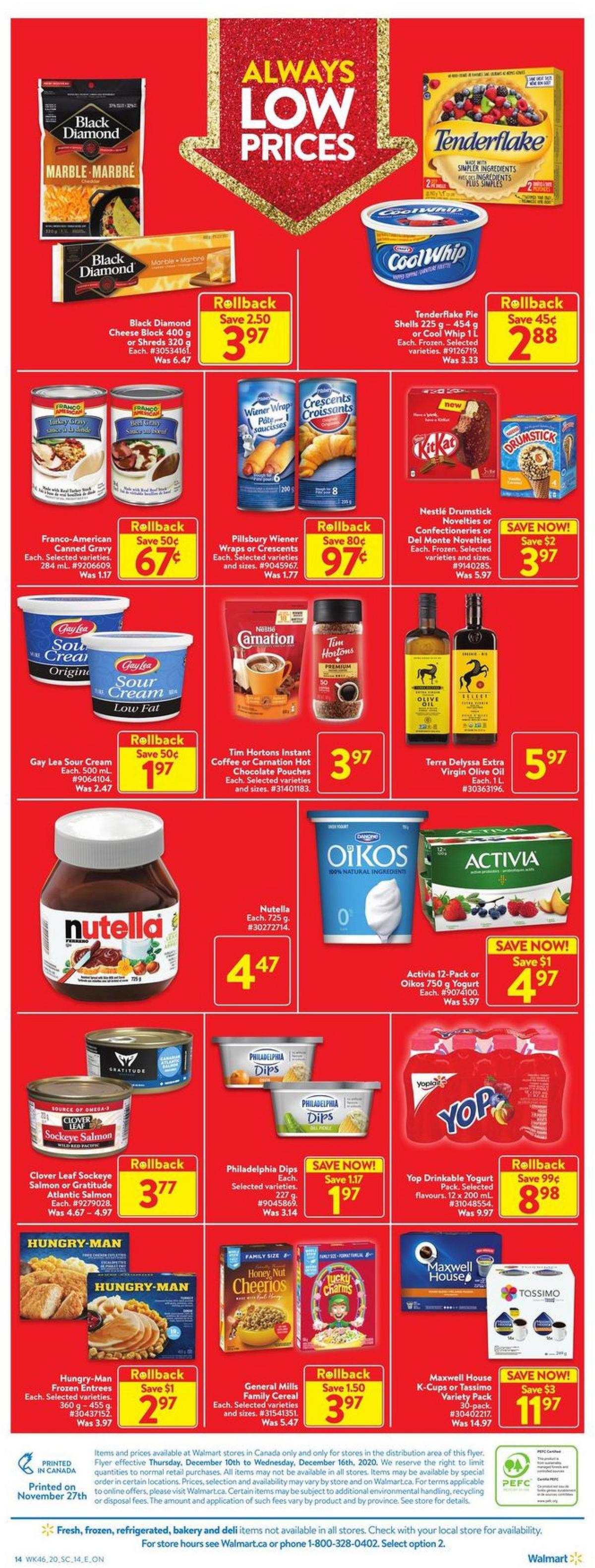 Walmart Flyer from December 10