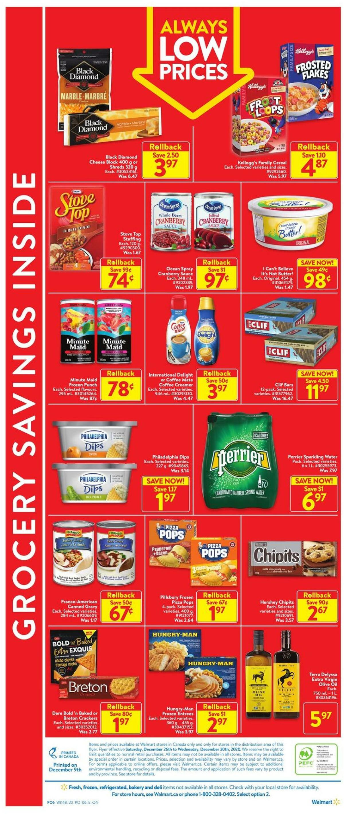 Walmart Flyer from December 26