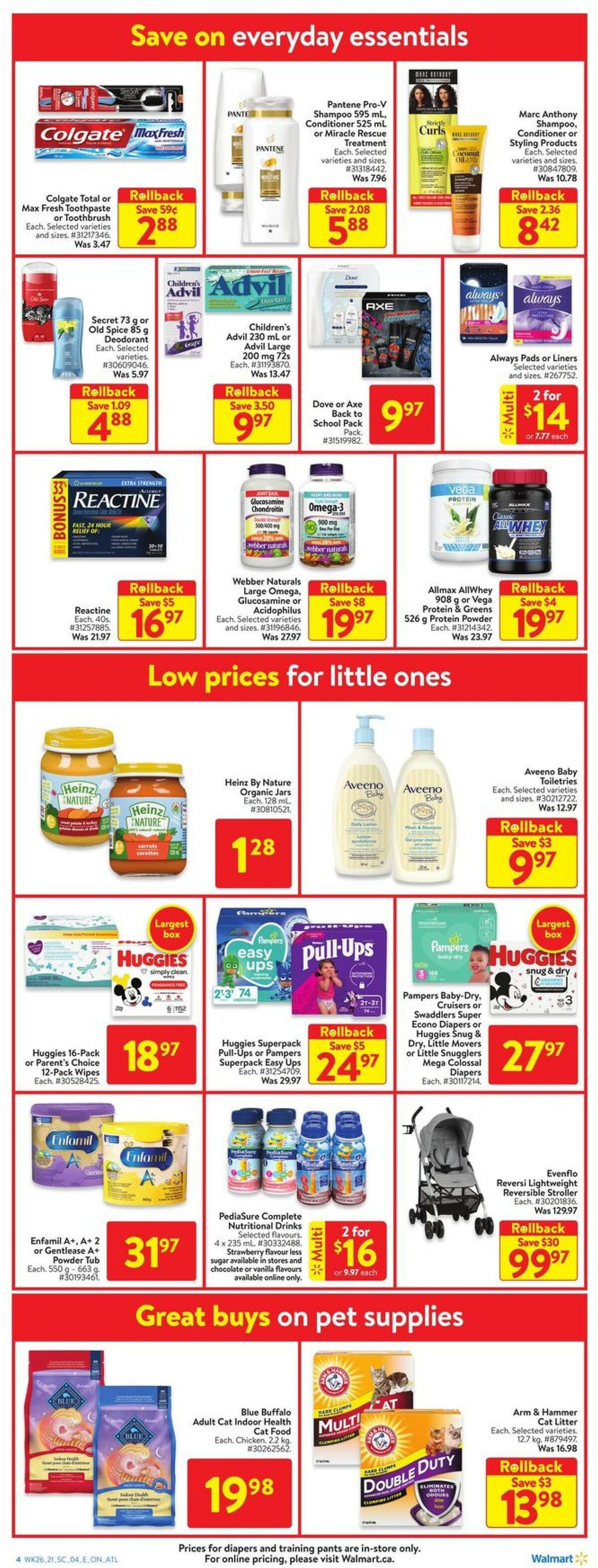 Walmart Flyer from July 22