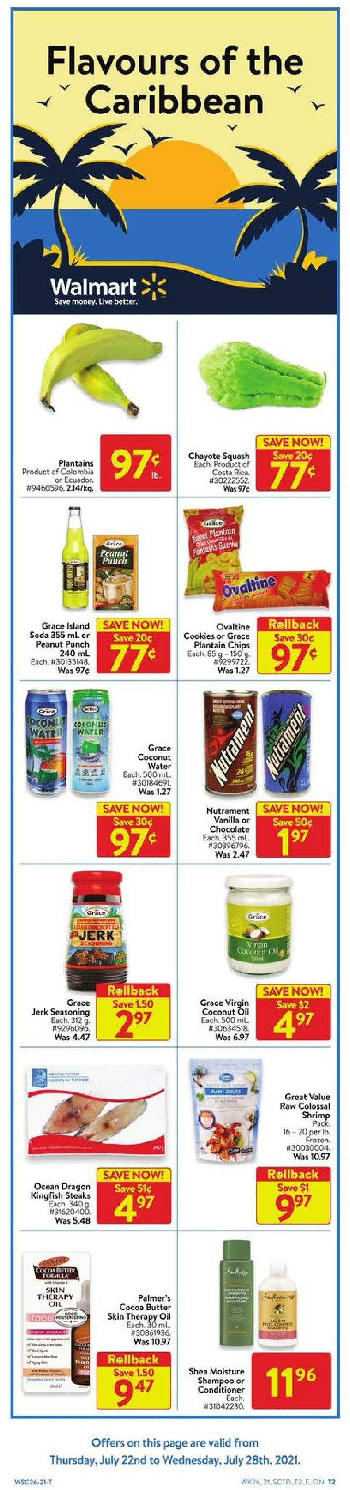 Walmart Flyer from July 22