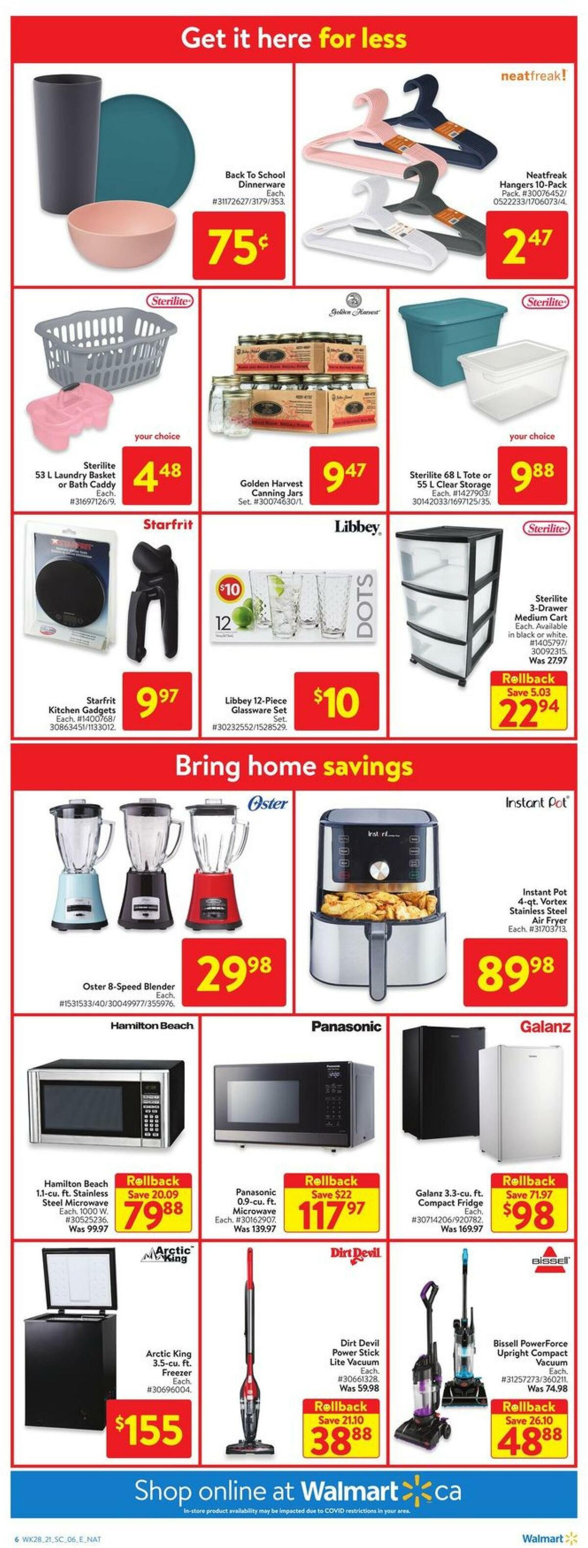 Walmart Flyer from August 5