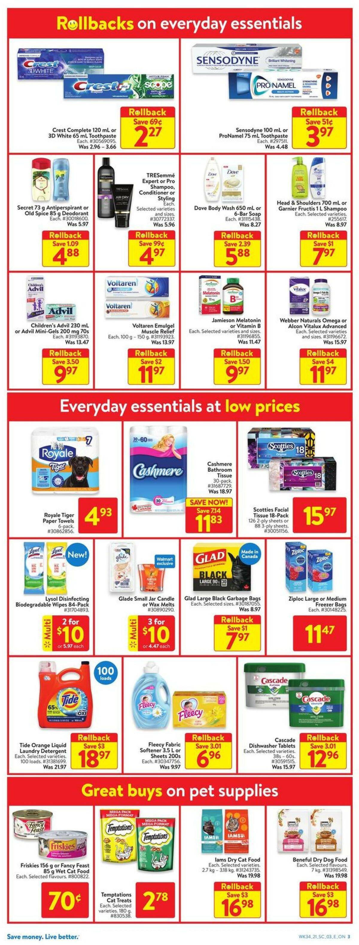 Walmart Flyer from September 16