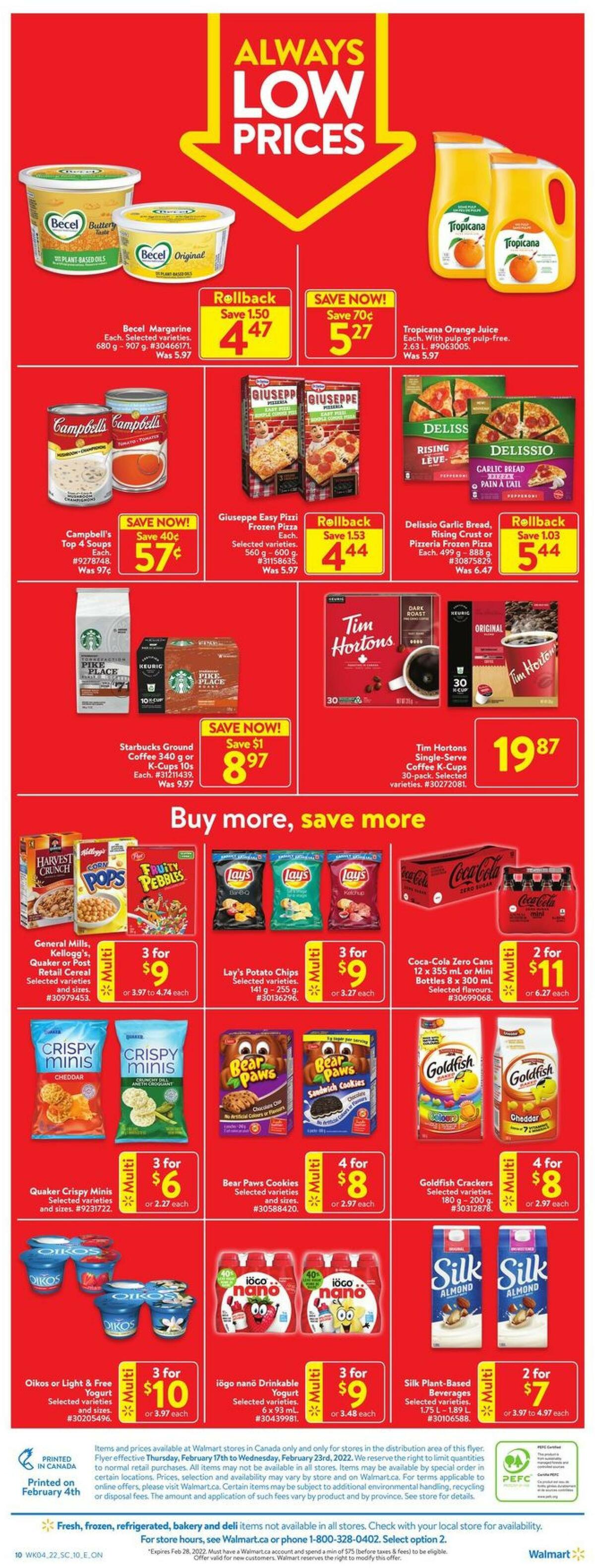 Walmart Flyer from February 17