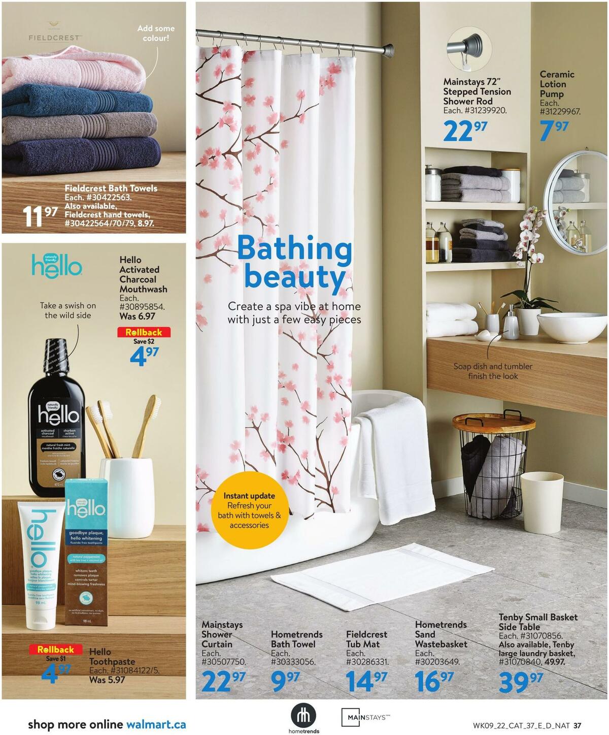 Walmart Spring Book Flyer from March 24