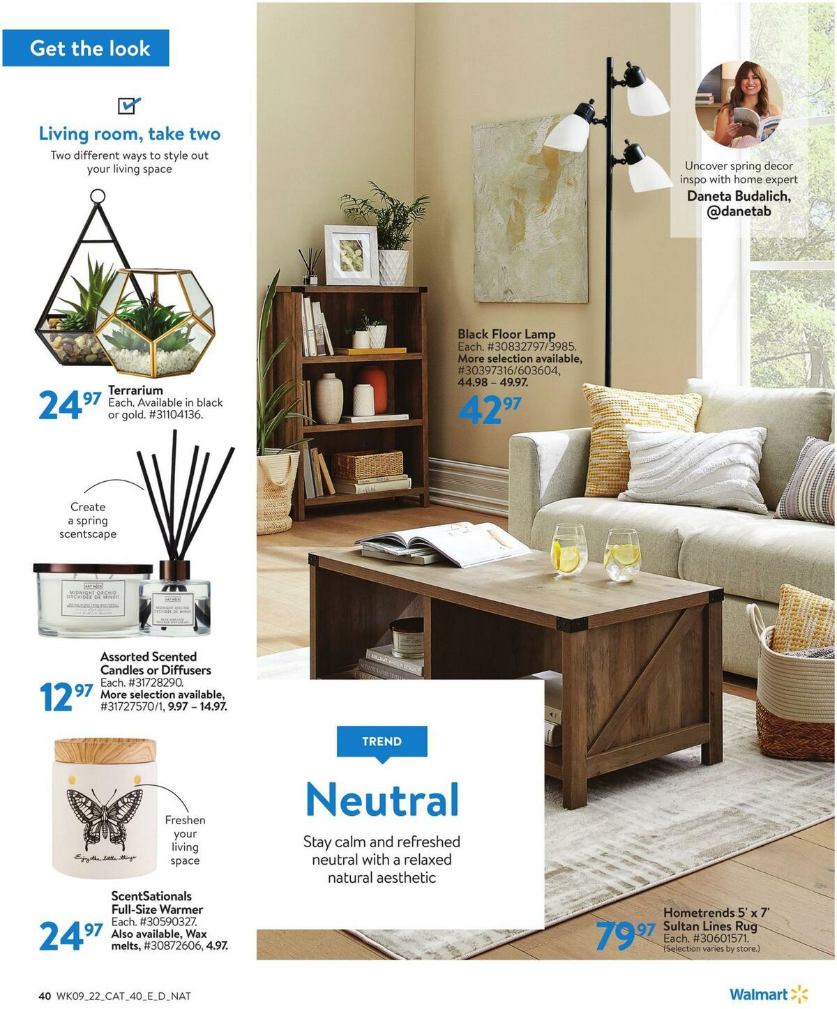 Walmart Spring Book Flyer from March 24