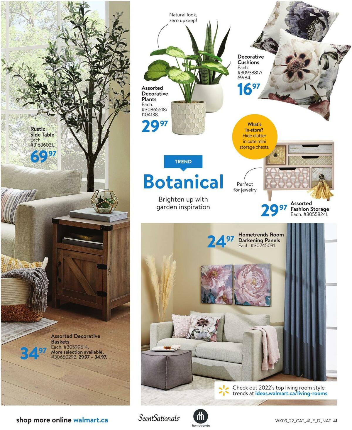 Walmart Spring Book Flyer from March 24