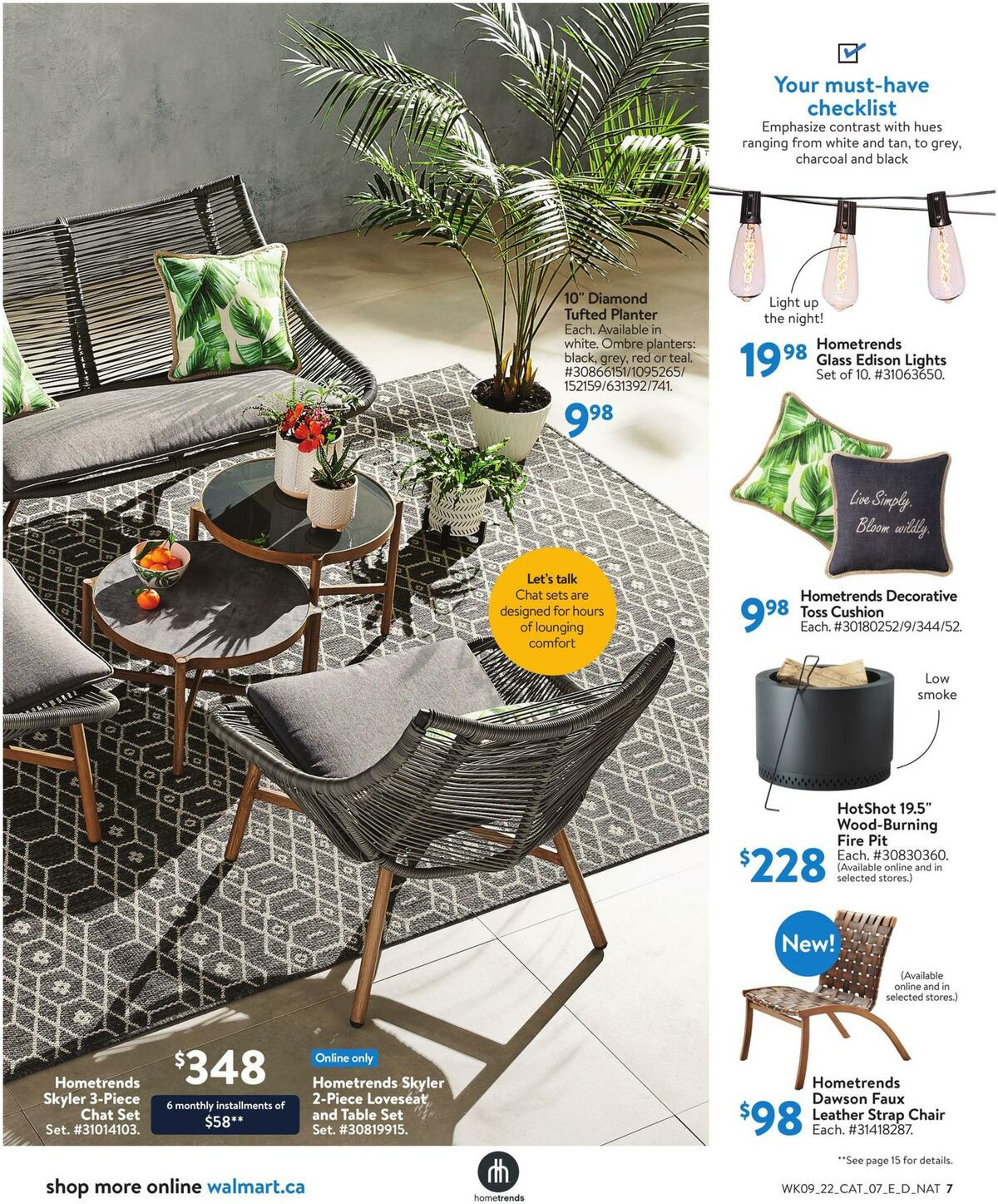 Walmart Spring Book Flyer from March 24