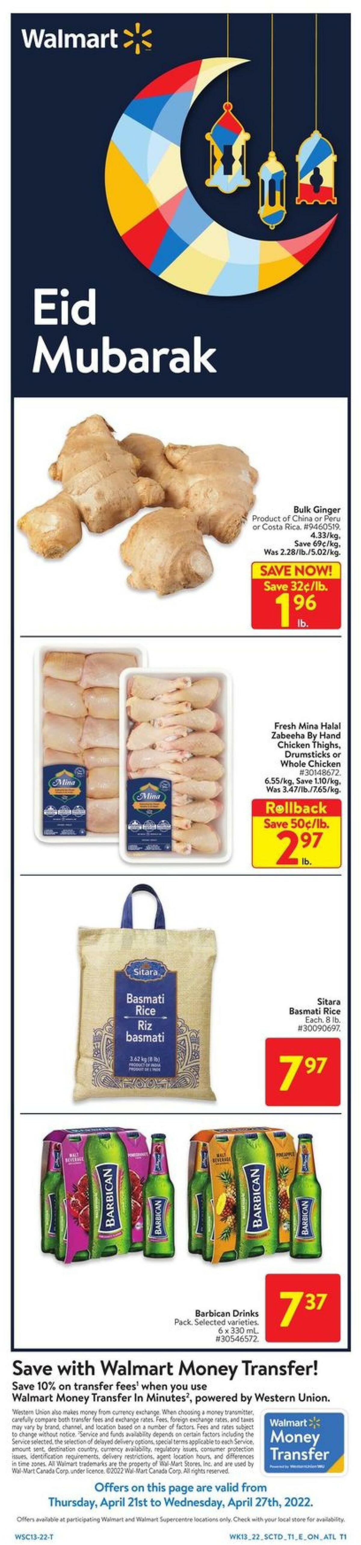 Walmart Flyer from April 28