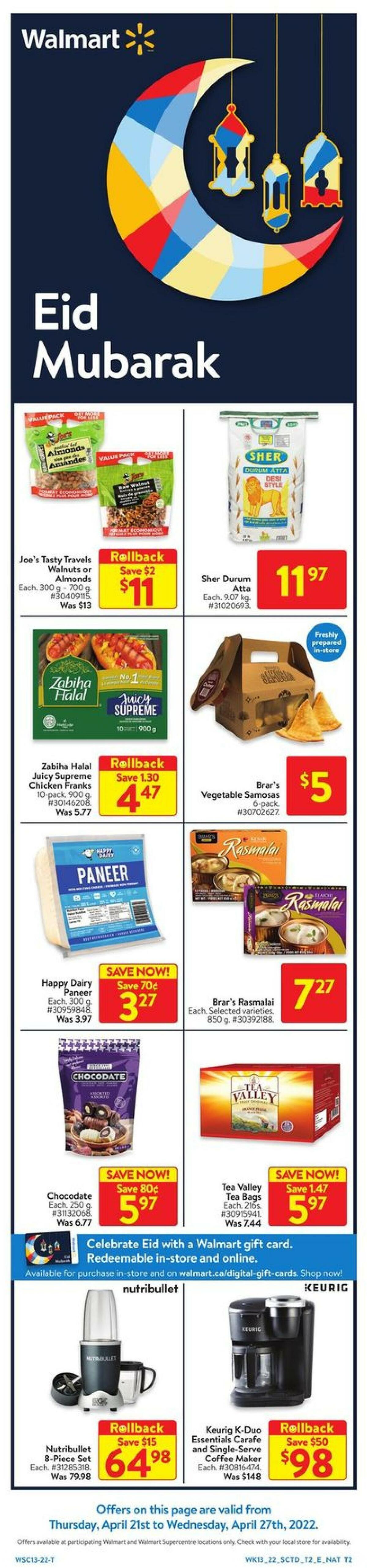 Walmart Flyer from April 28