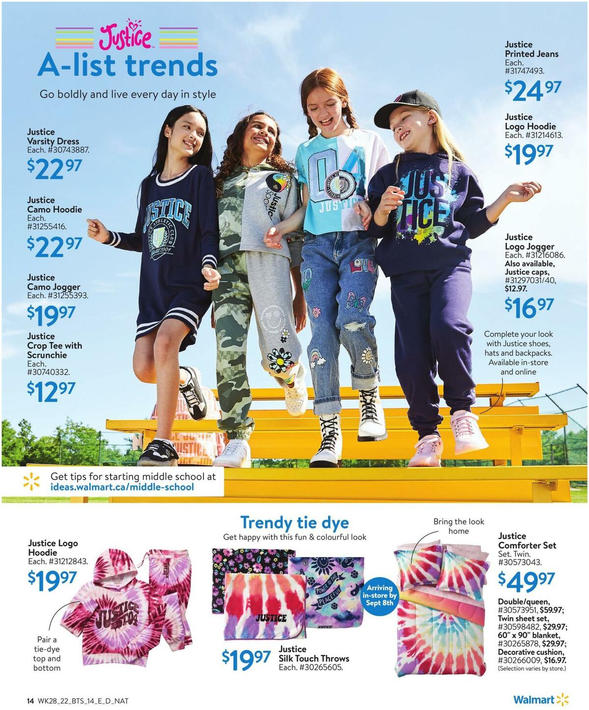 Walmart Back to School Flyer from August 4