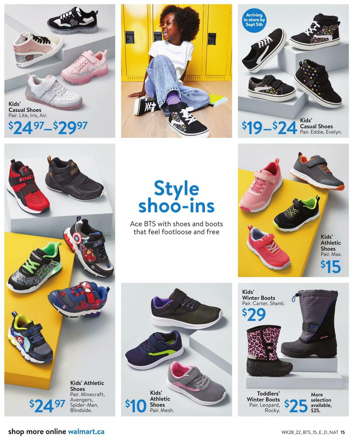 Walmart Back to School Flyer from August 4