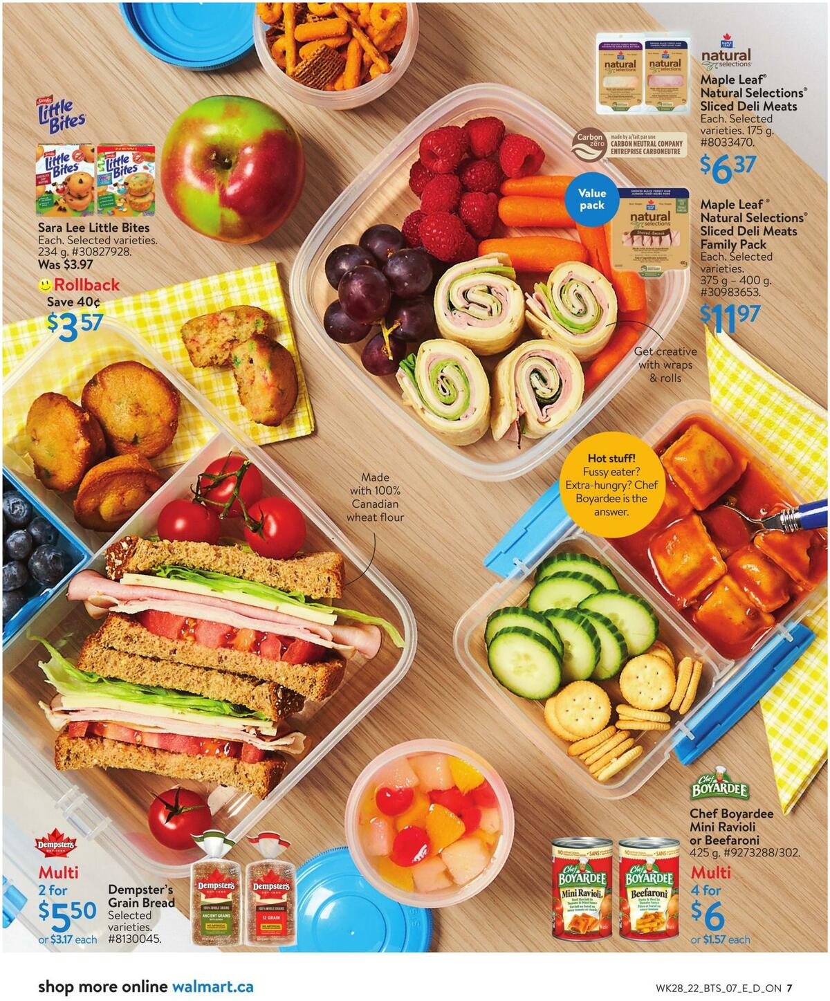 Walmart Back to School Flyer from August 4